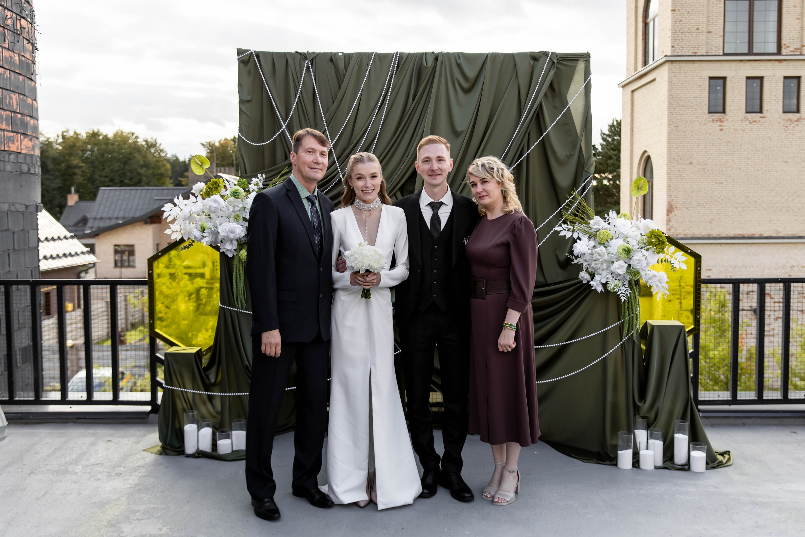 Выездная регистрация + Барвиха + банкет. Свадебный и семейный фотограф в Москве Диана Левченко