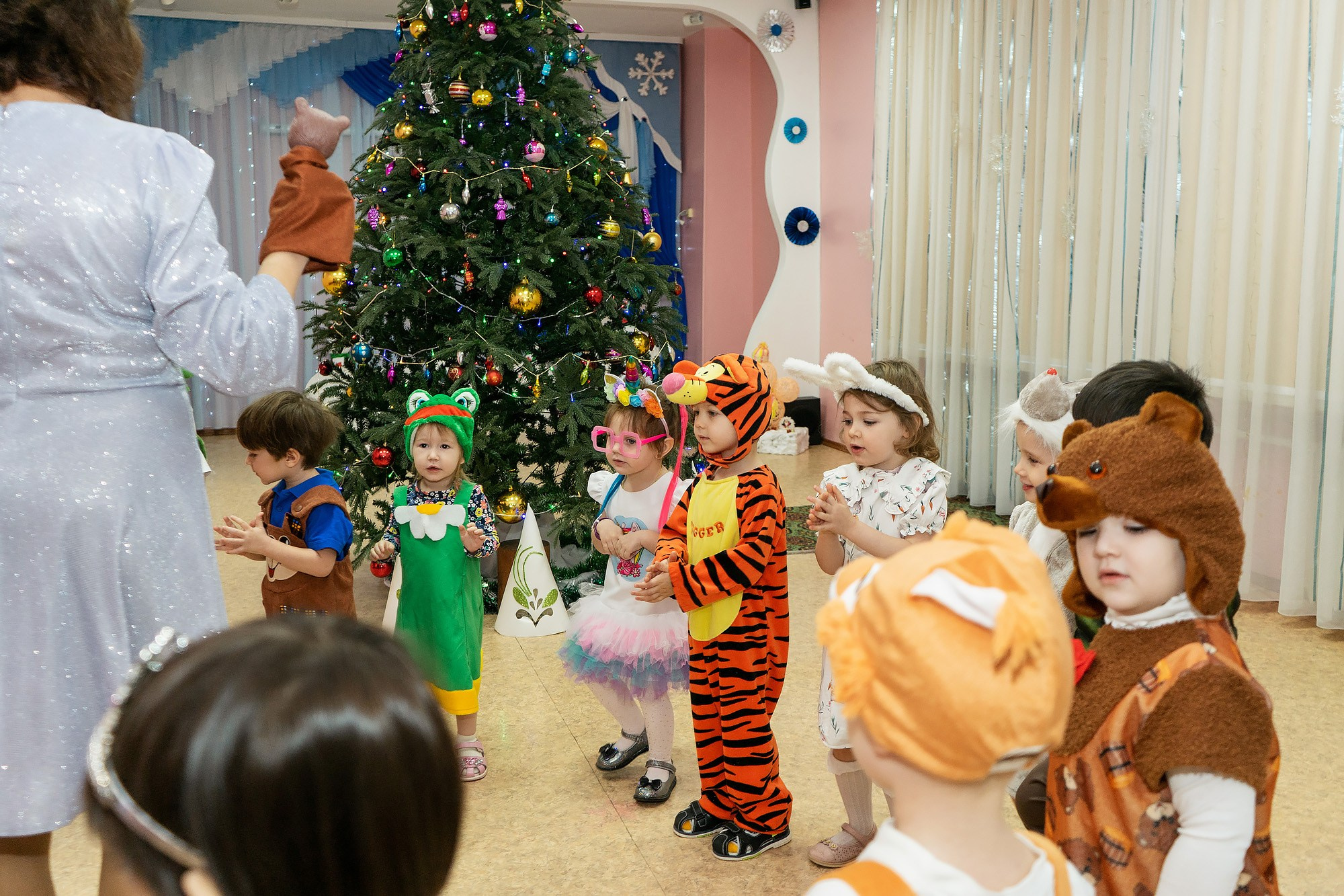 Новогодний утренник, малыши. Семейный и детский фотограф во Владивостоке Мария Гой