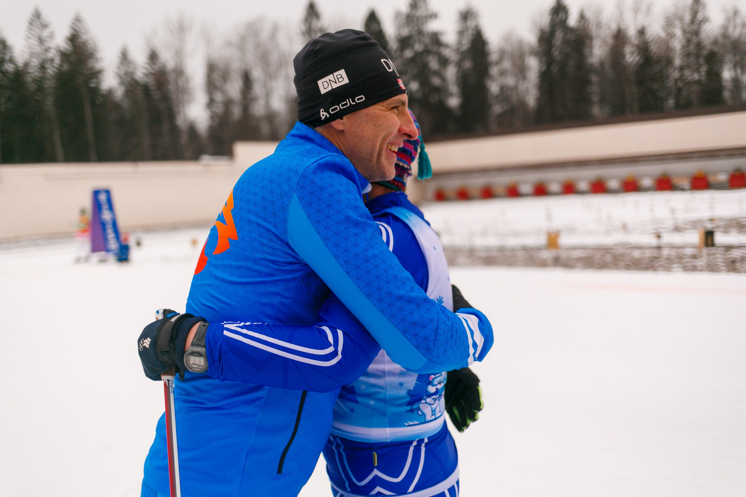 Фотосъемка лыжной гонки. Репортажный фотограф Борис Геер