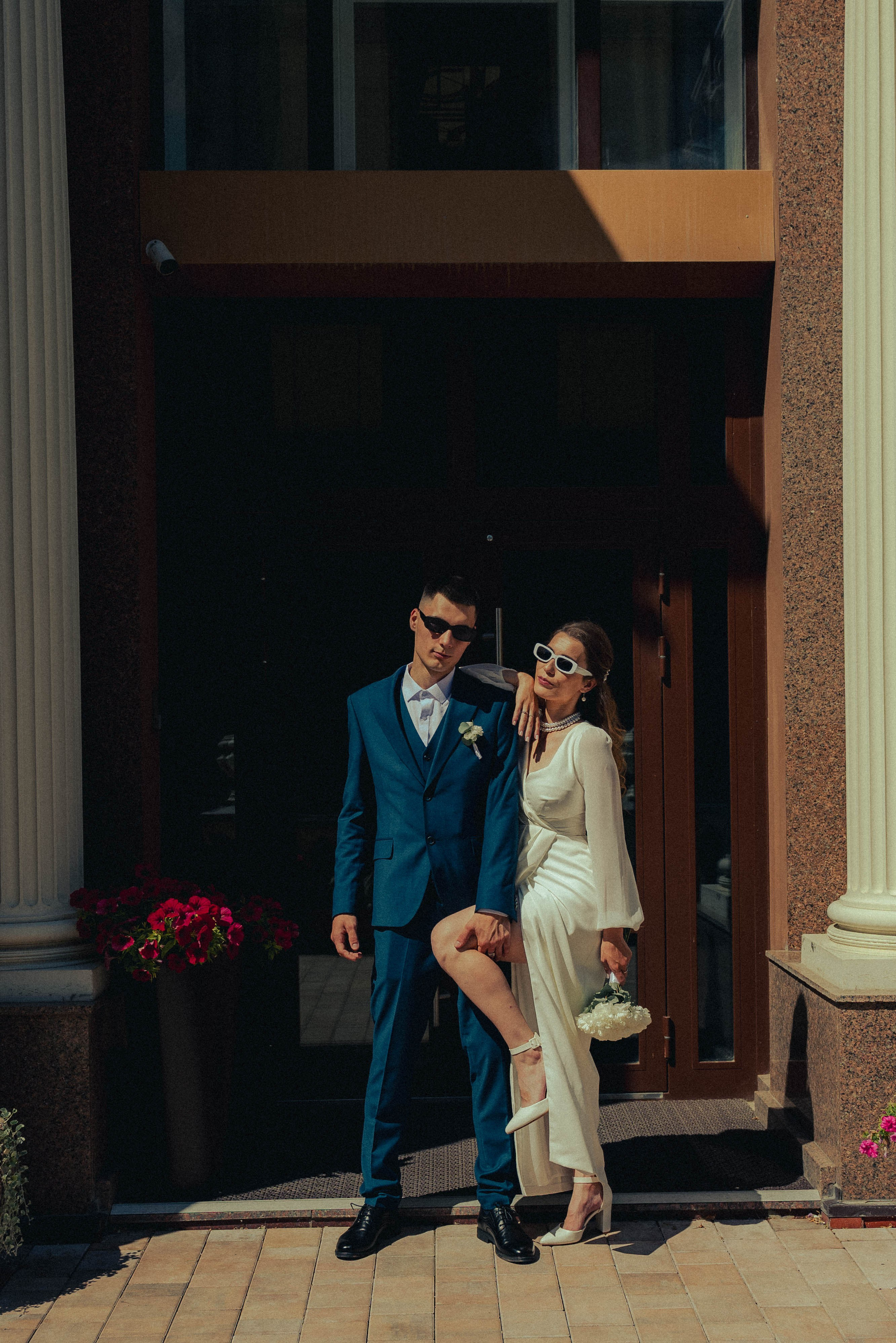 Свадебная прогулка Ольги и Вадима. Портретный фотограф в Казани Алёна Евсеева