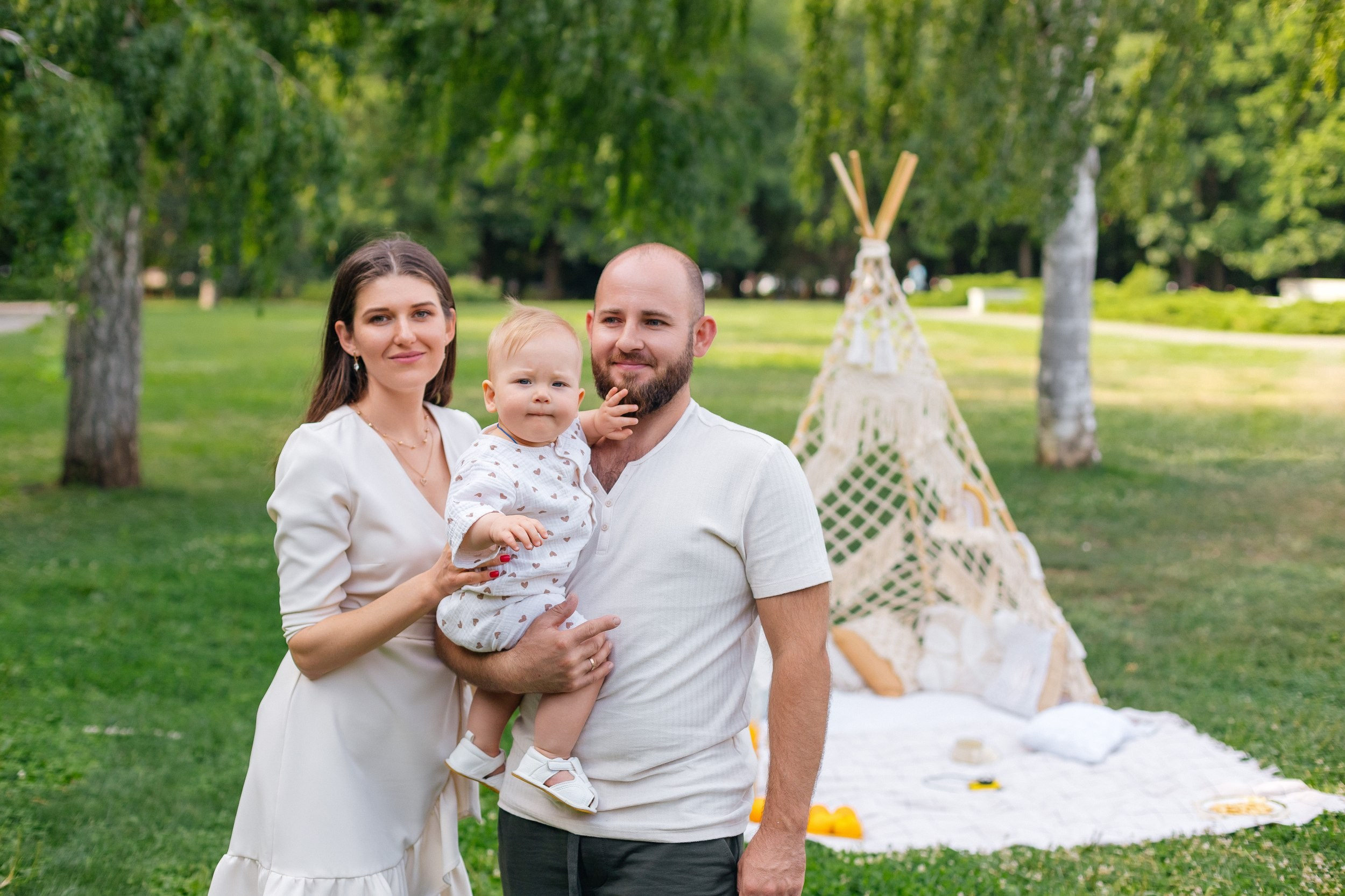 Счастливая семья. Фотограф Марина Верятинская | Краснодар