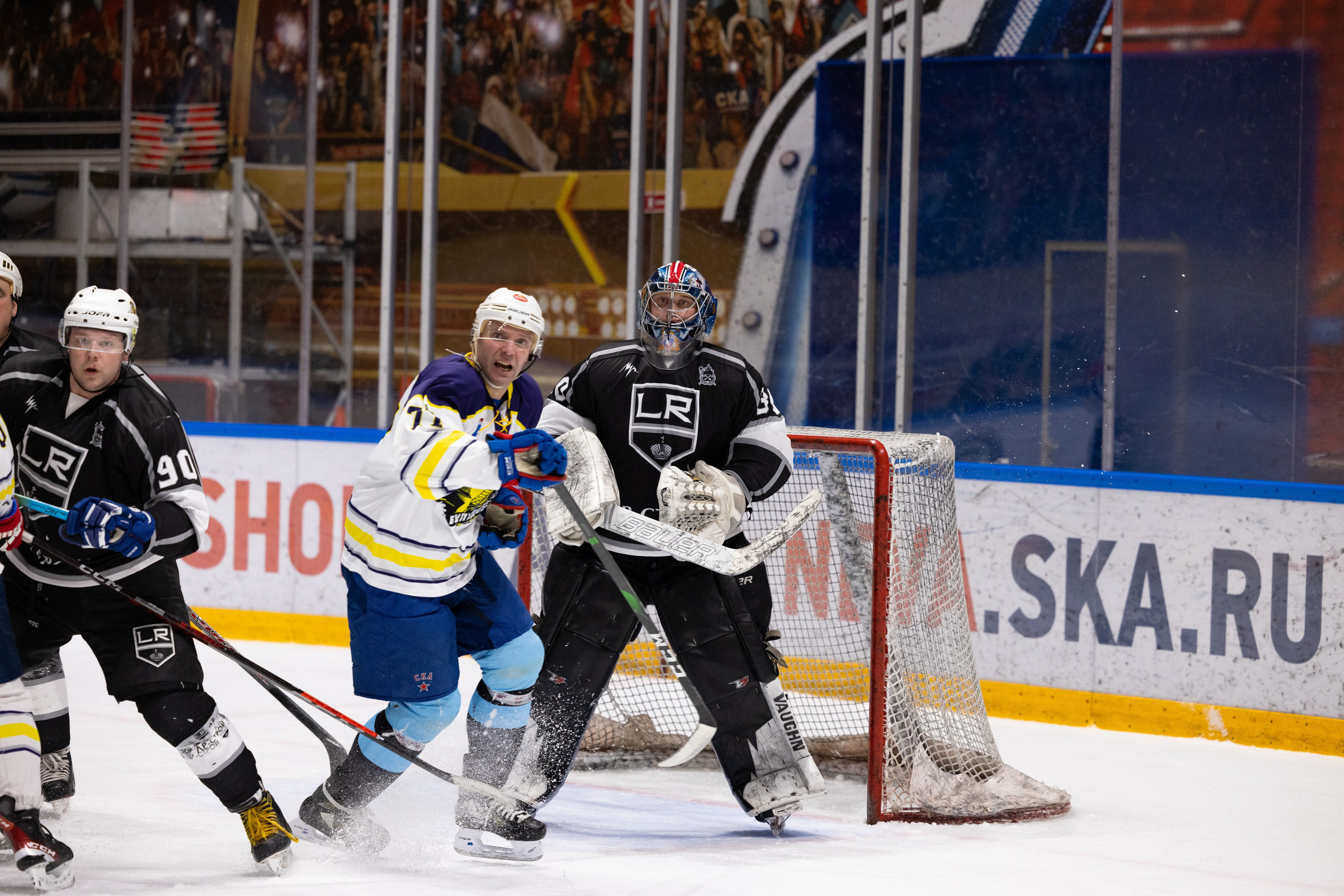 Бульдозер vs. LR-строй. Фотограф Александр Заломаев