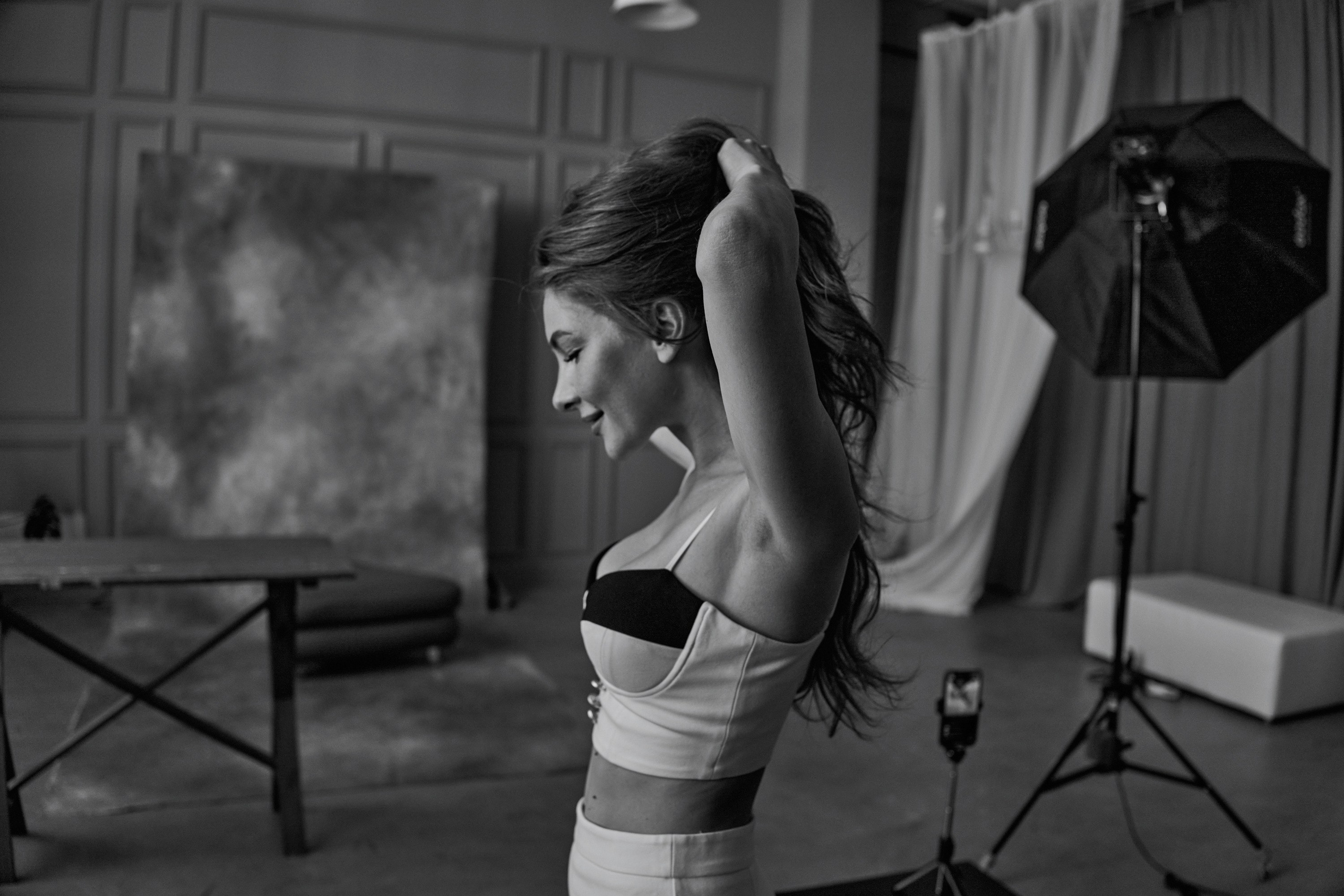 Будуарная фотосессия Воронеж. Стиль Энни Лейбовиц