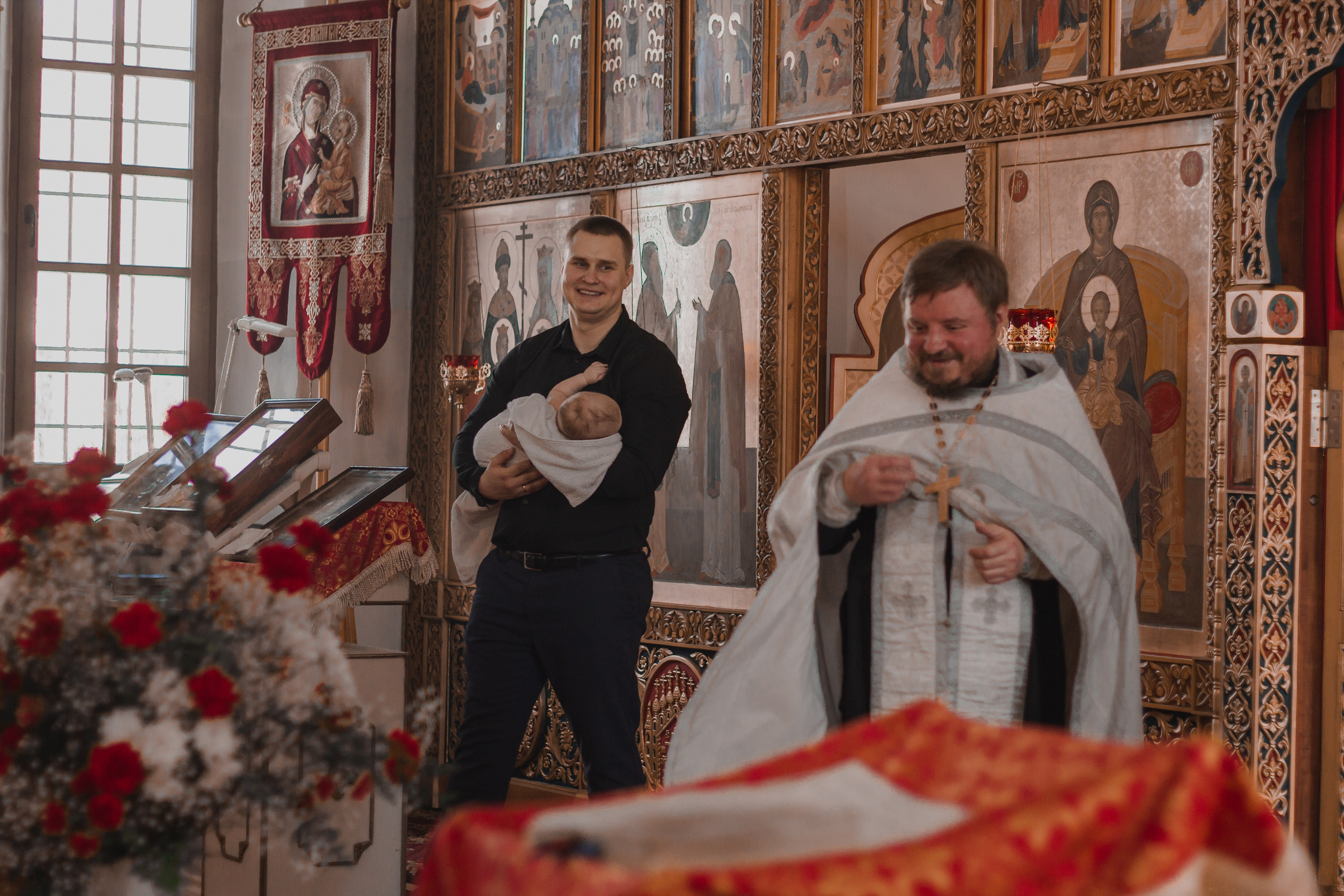 Таинство Крещения. Фотограф Великий Новгород Татьяна Чиглинцева