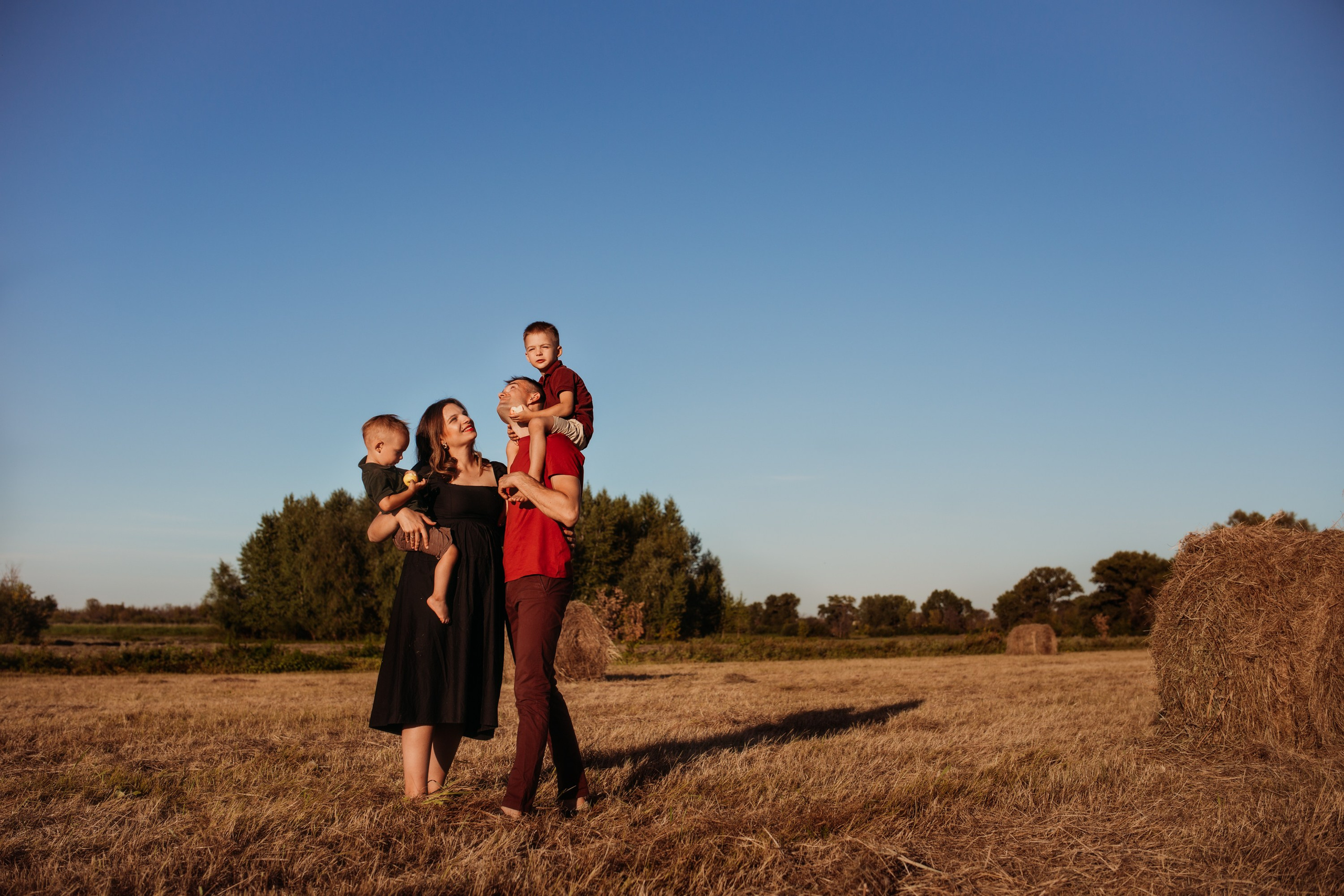 Саша, Аня, Данил, Миша. Семейный фотограф в Волгограде Надежда Головко