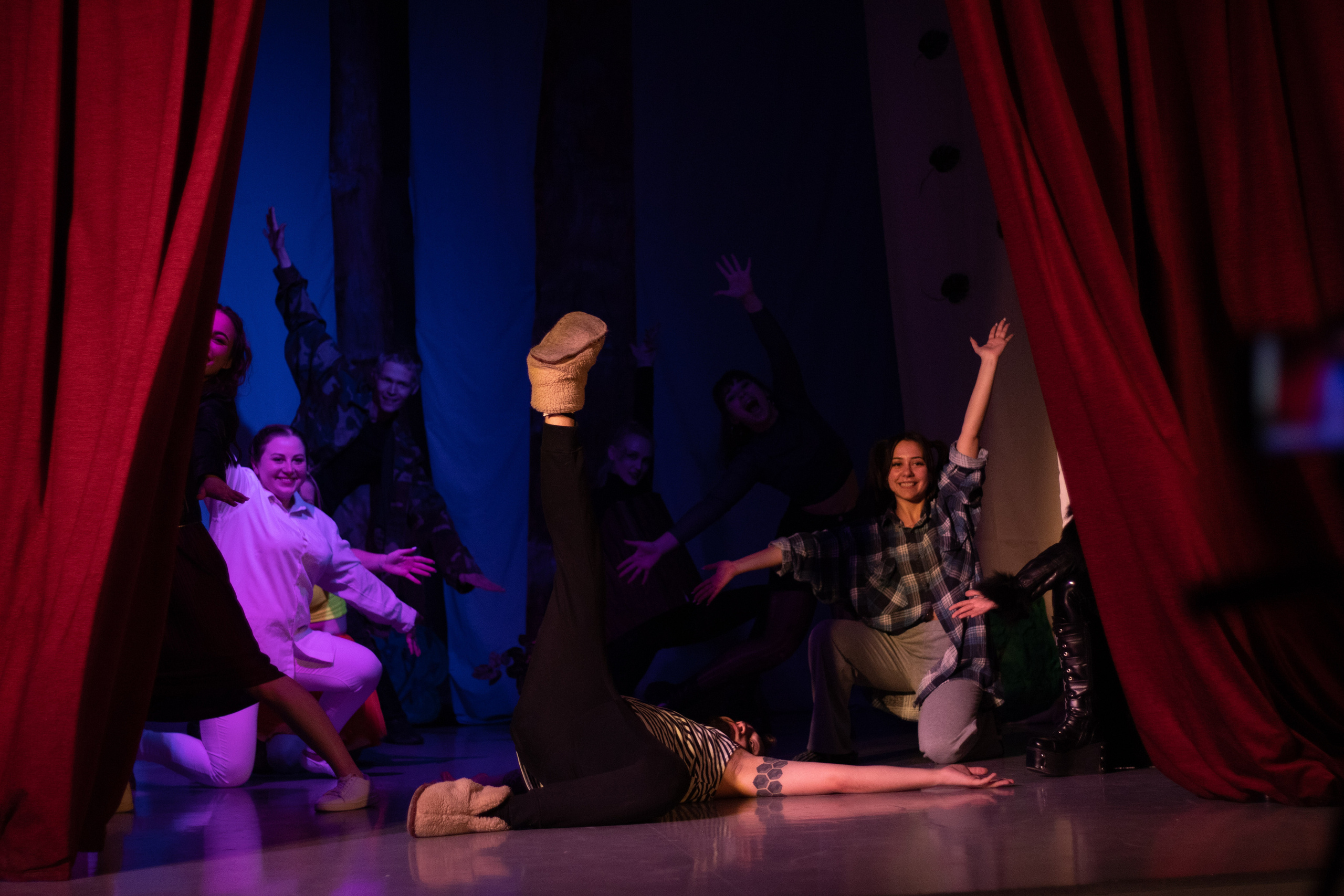 Дипломная работа «День Рождения Бабы- Яги». Фотограф Татьяна Новикова