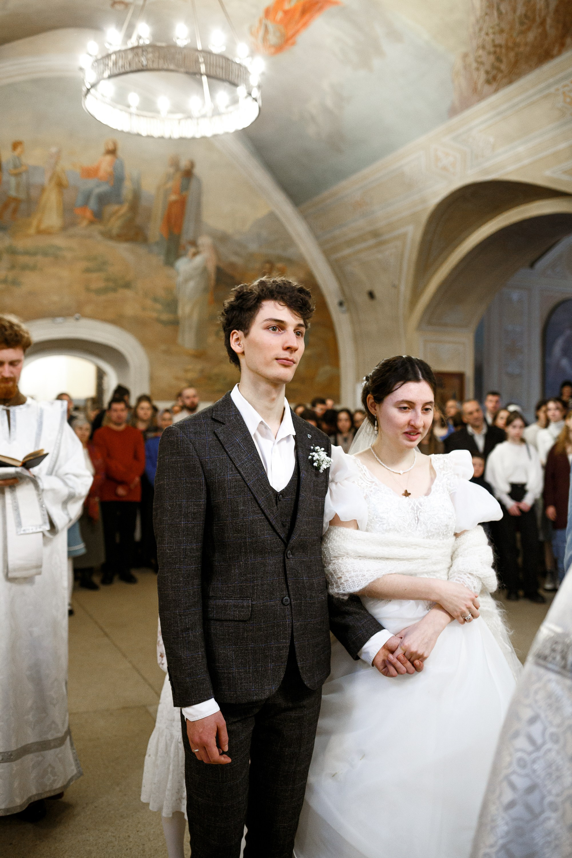 Венчание в храме Космы и Дамиана в Шубине