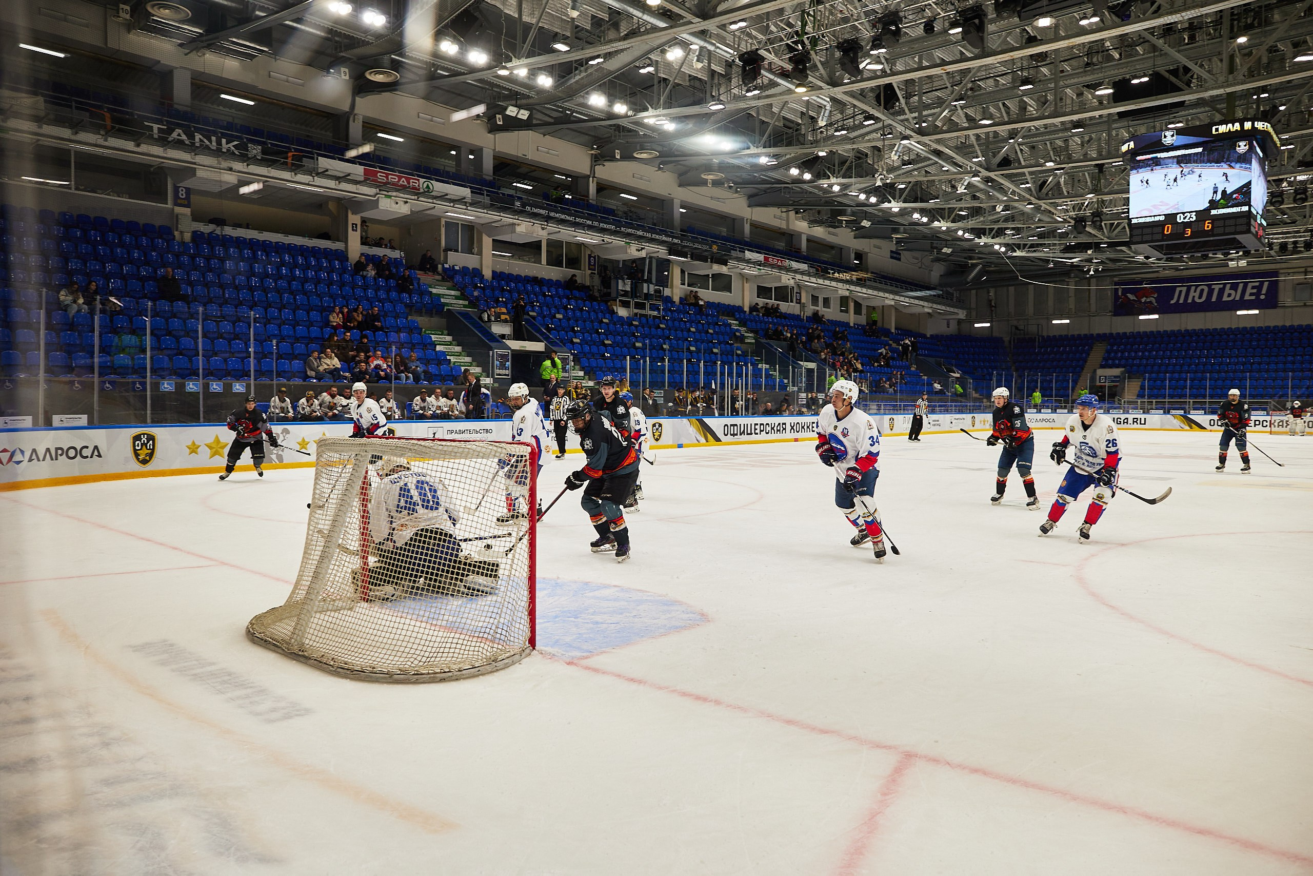 Репортаж. Офицерская хоккейная лига 2025 год. Спортивный фотограф Некрасов Денис