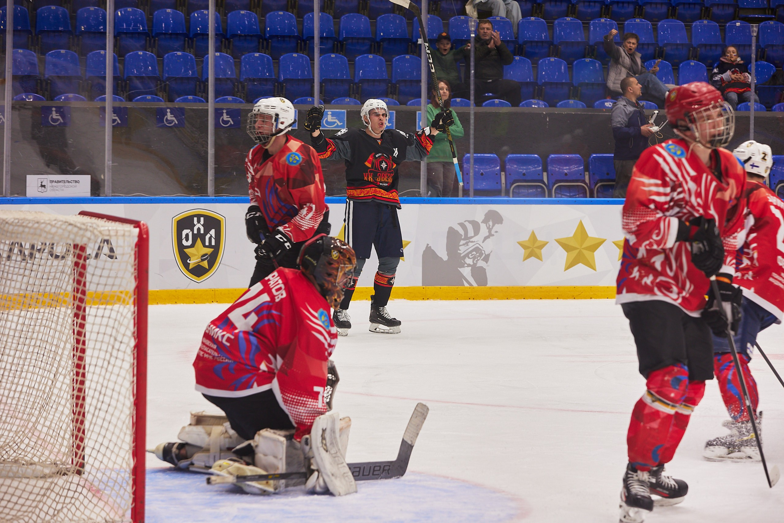 Репортаж. Офицерская хоккейная лига 2025 год. Спортивный фотограф Некрасов Денис