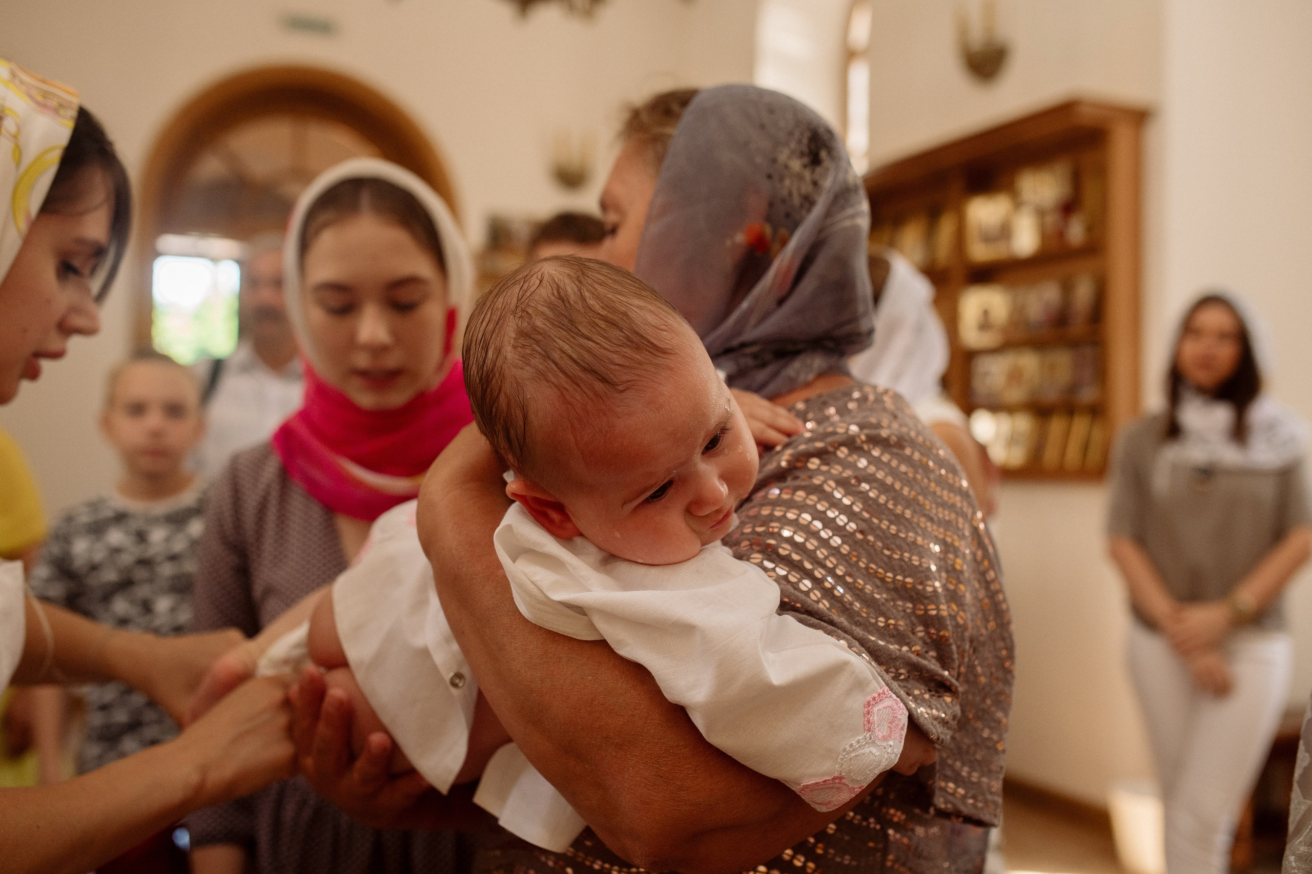 Крещение Сони. Фотограф Мария Стрелкова