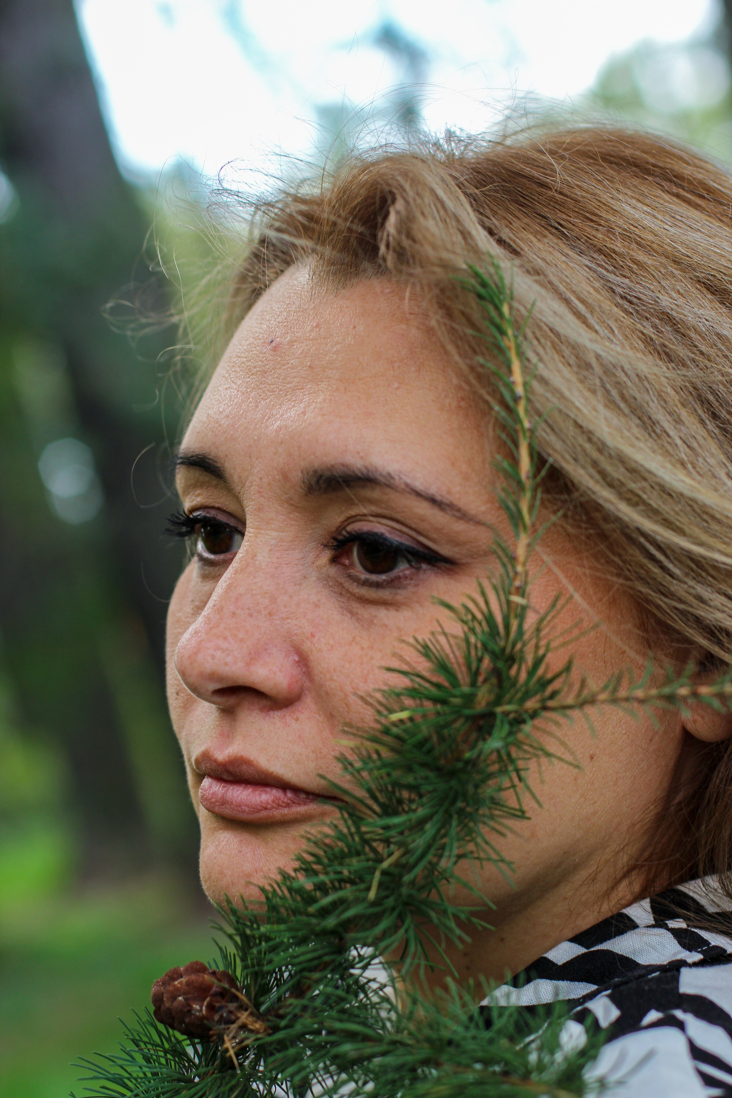 Наталья, прогулка в Ботаническом саду. Ваш личный фотограф в Москве Мила