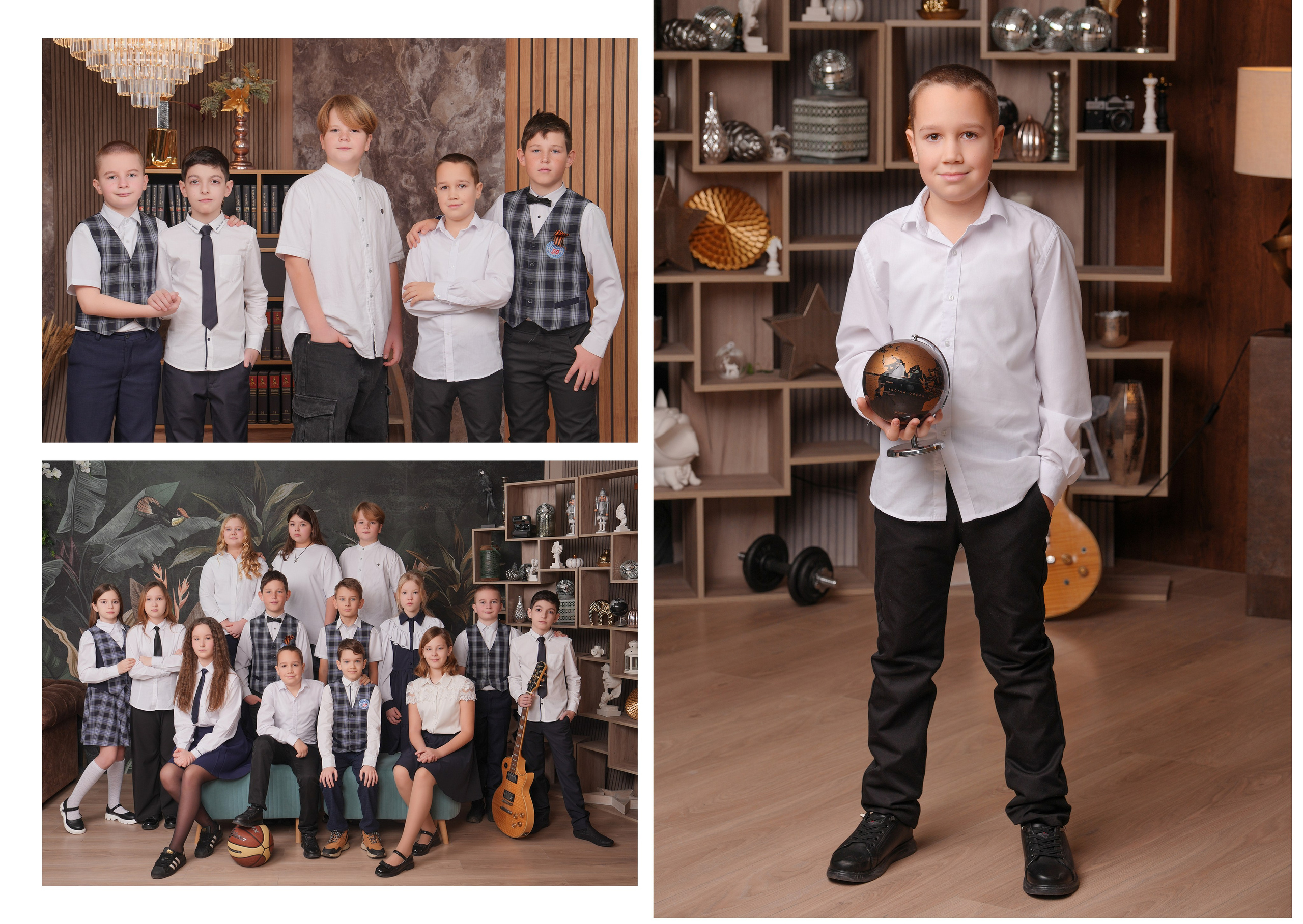 ШКОЛА 50 — 4 «В» класс. Красивый выпускной альбом в Краснодаре