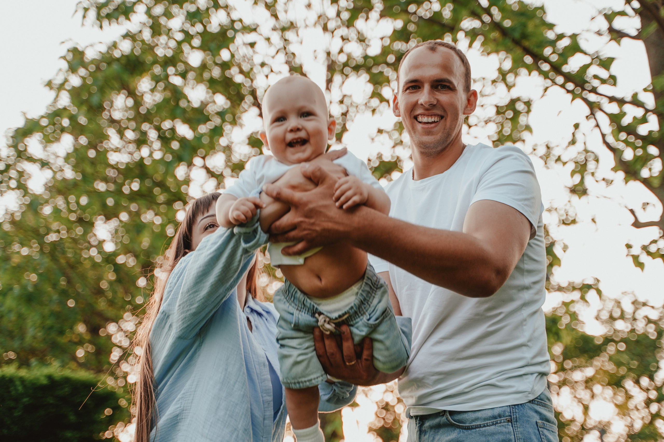 Семейная фотосессия в парке Галицкого. Семейный и женский фотограф в Краснодаре Анастасия Приймак