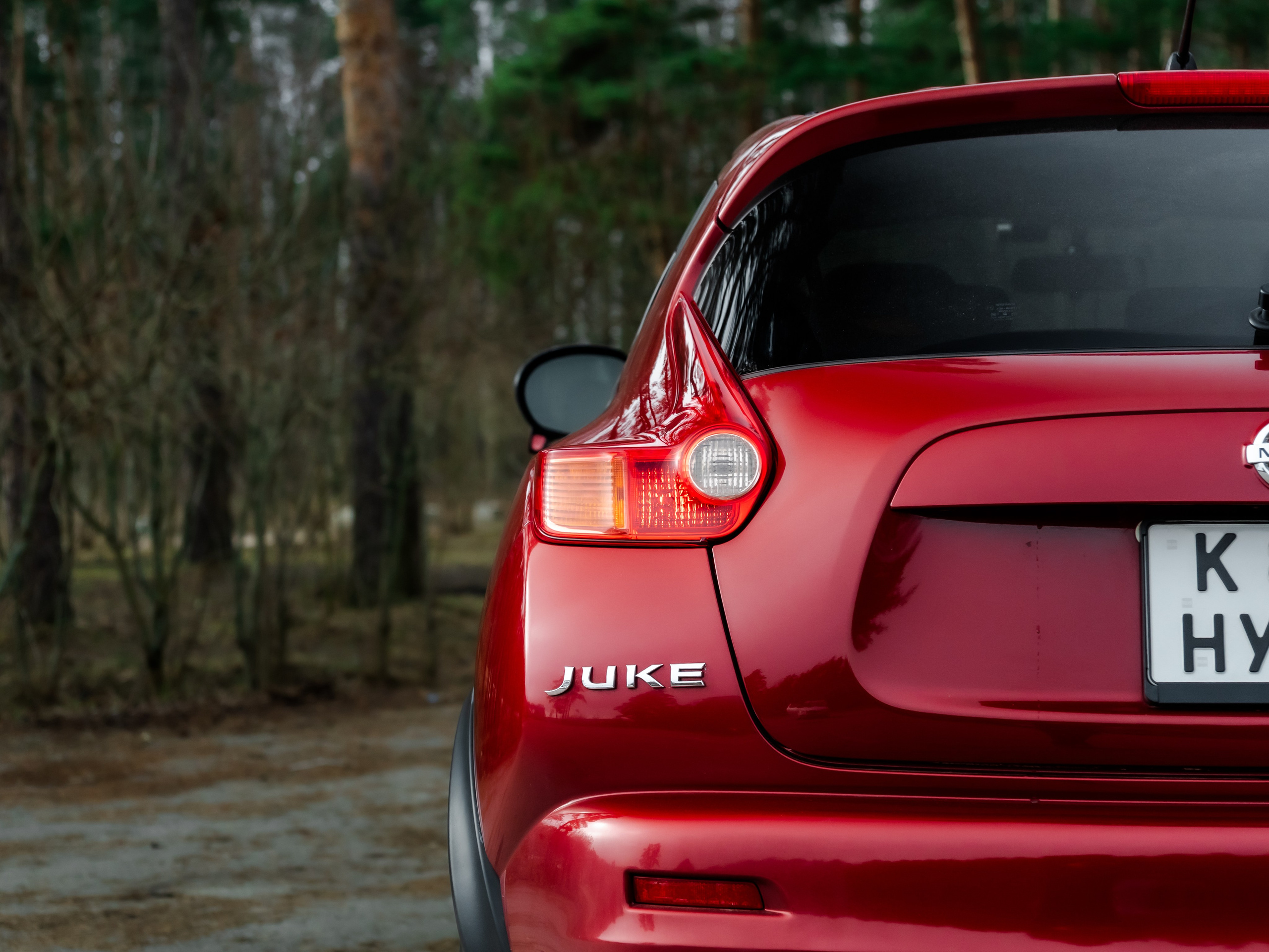 NISSAN JUKE JAPAN. Opasnophoto