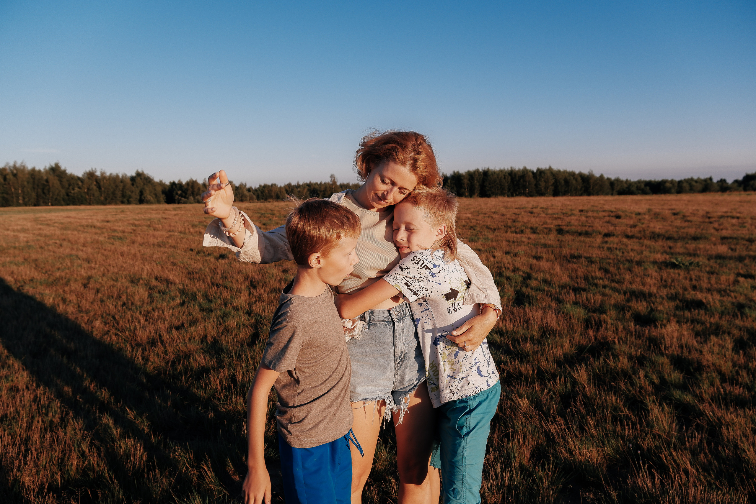 Галя и дети