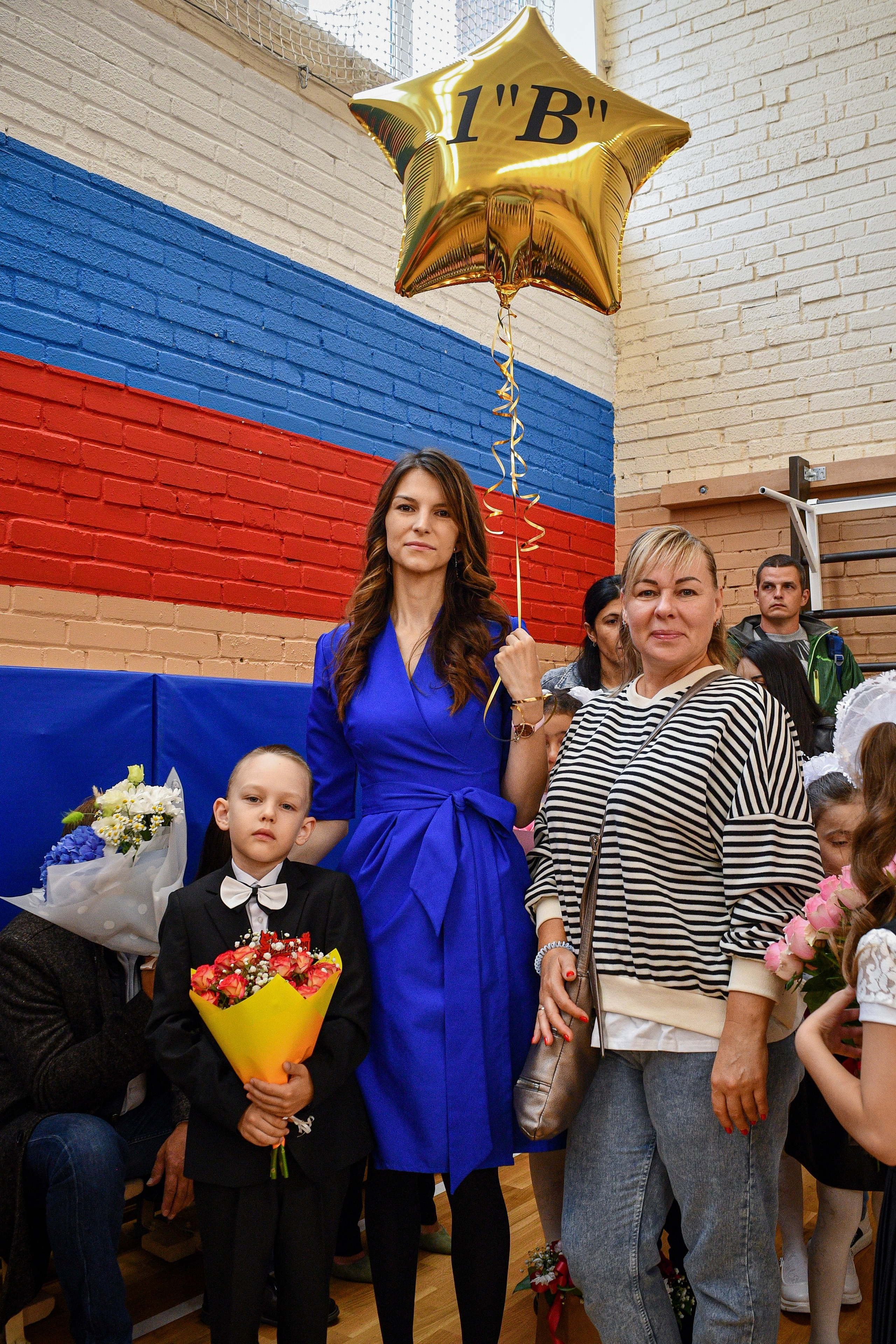 Линейка в 1 классе. Фотограф в Санкт-Петербурге Ксения Яковчук