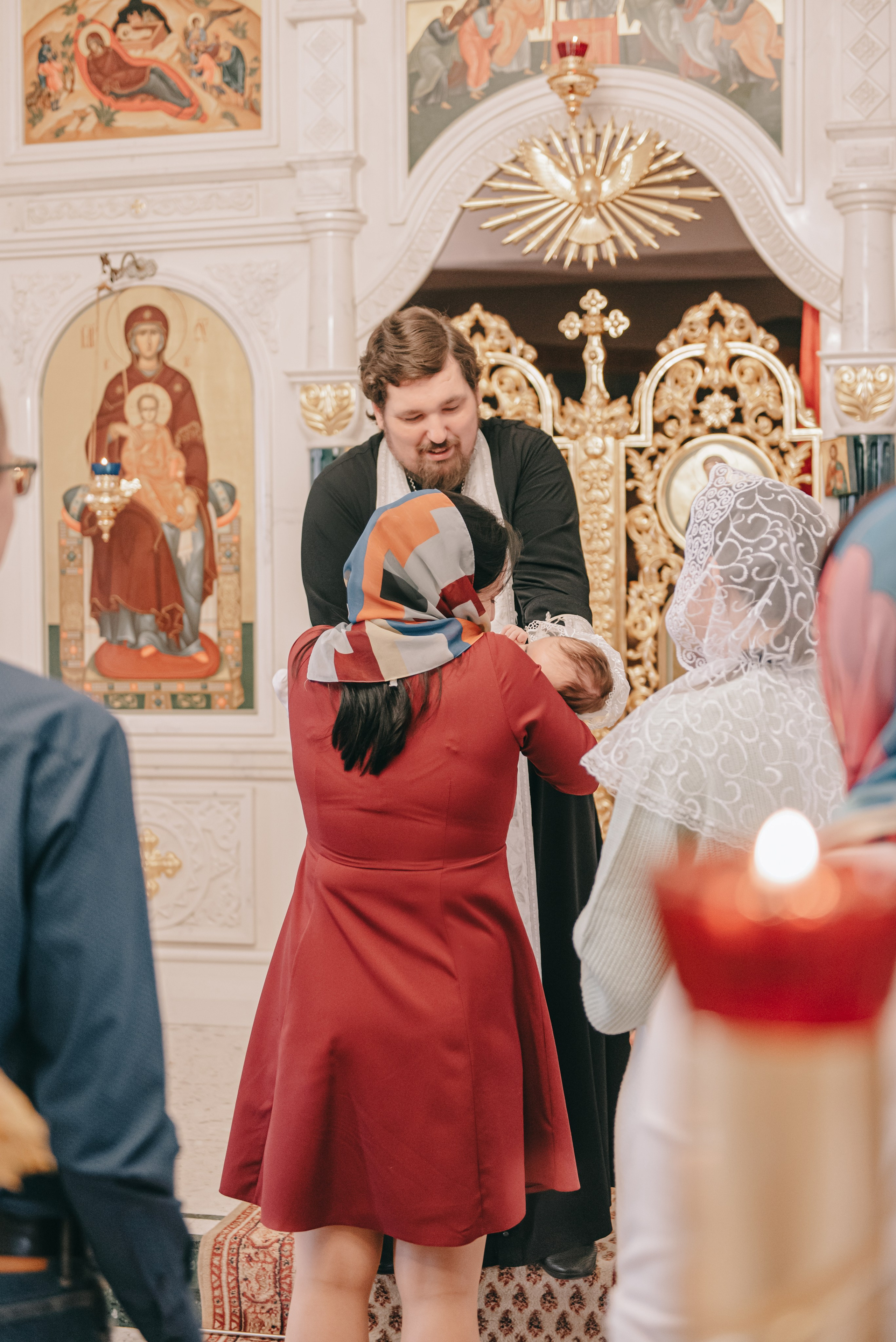 Крещение Варвары. Фотограф в Краснодаре Зеленкина Дарья