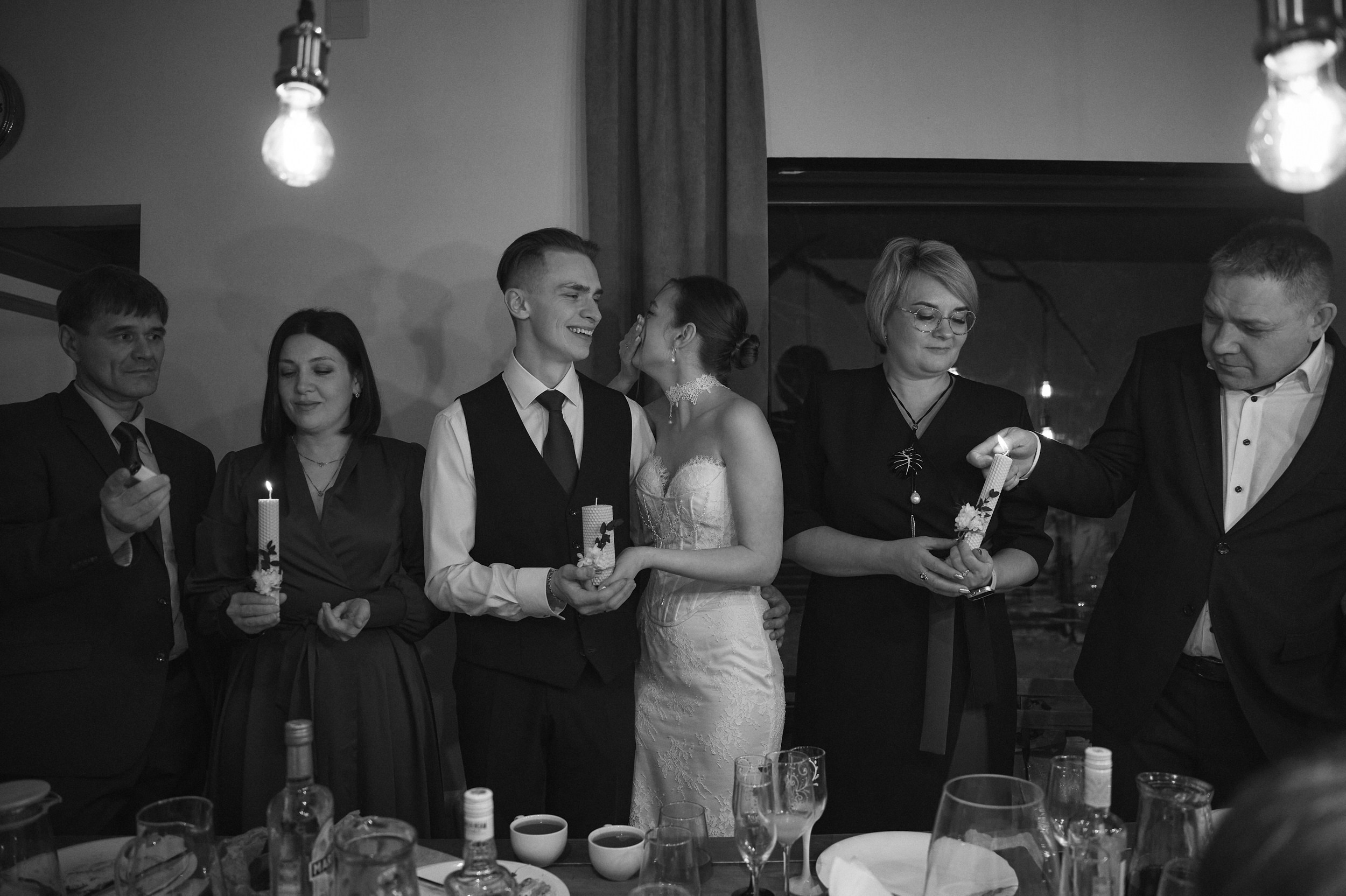 Леша и Ксюша. Декабрьский вечер с родными. Не только свадебный фотограф Чеглаков Алексей