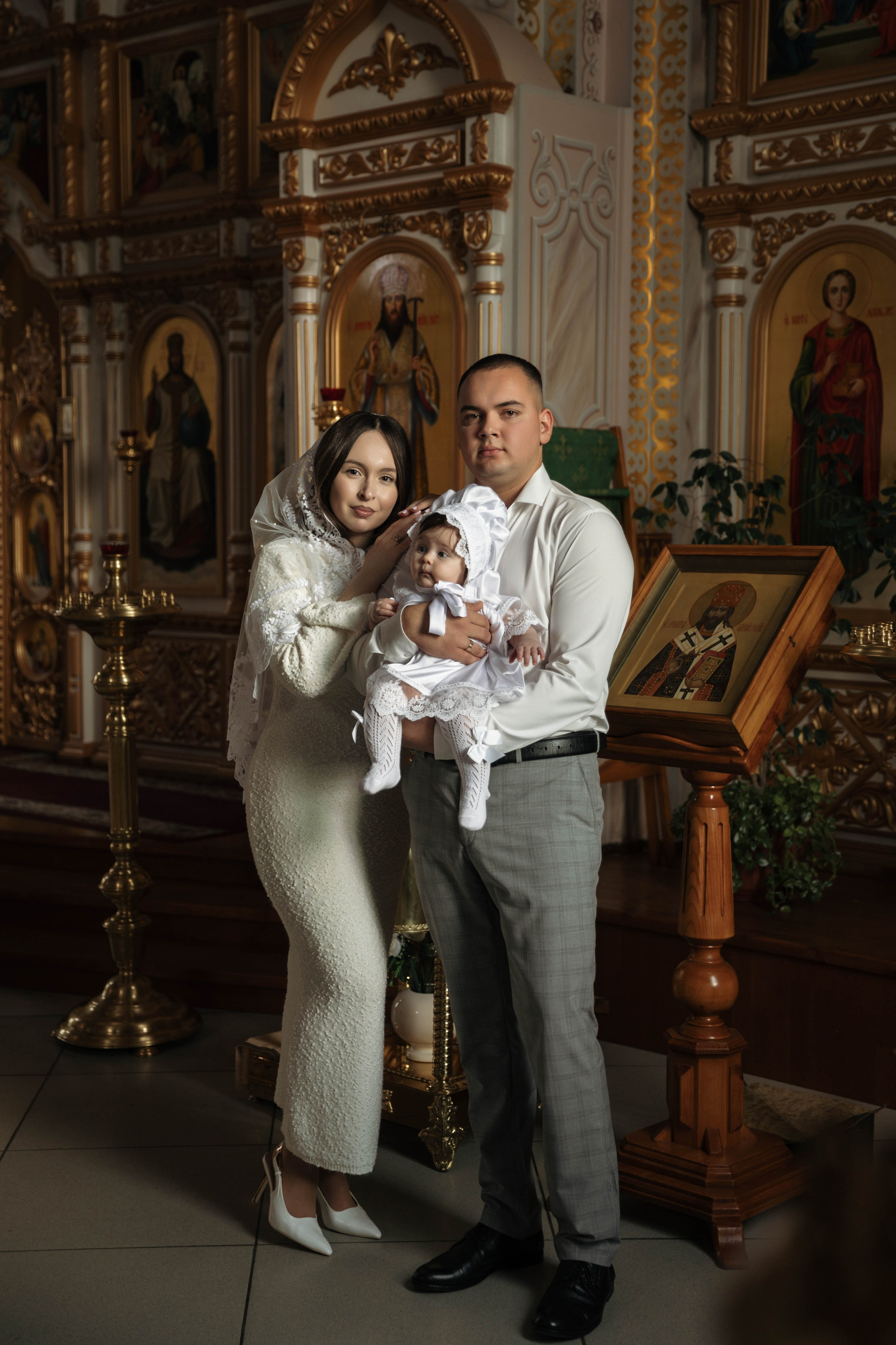 Таинство Крещения Есении. Фотограф Сальск Катерина