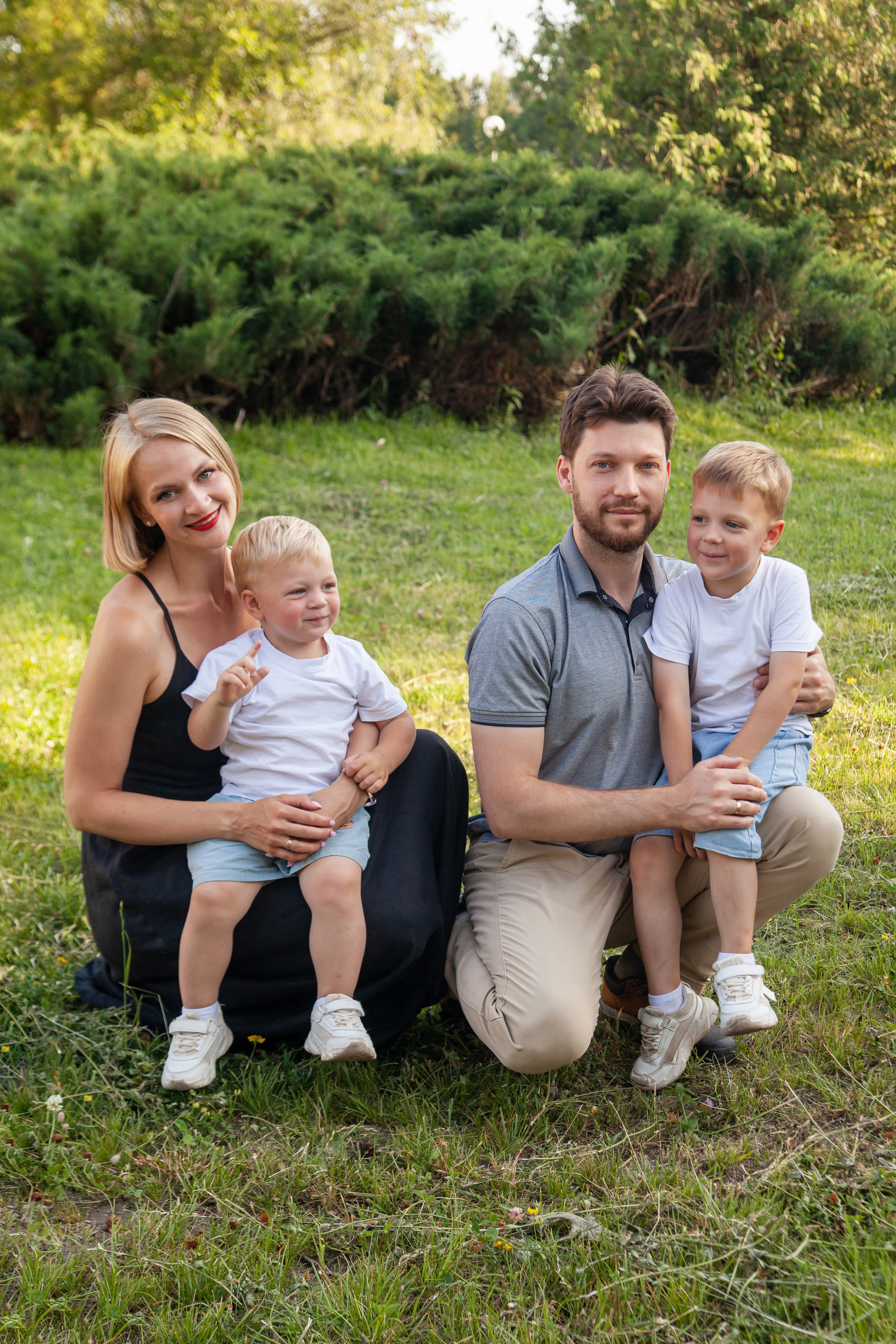 Большая дружная семья. Портретный фотограф в СПб Ирина Маринина