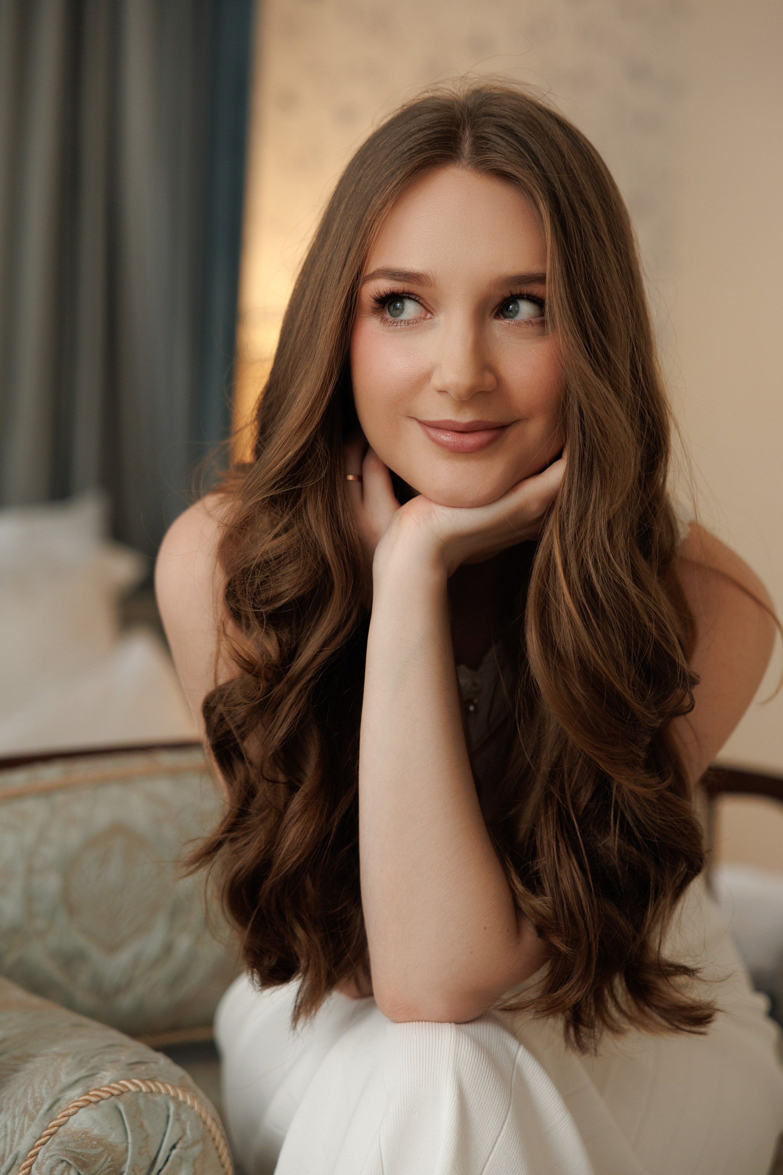 Анастасия, студийная съёмка в Москве. Фотограф Сотникова Вероника