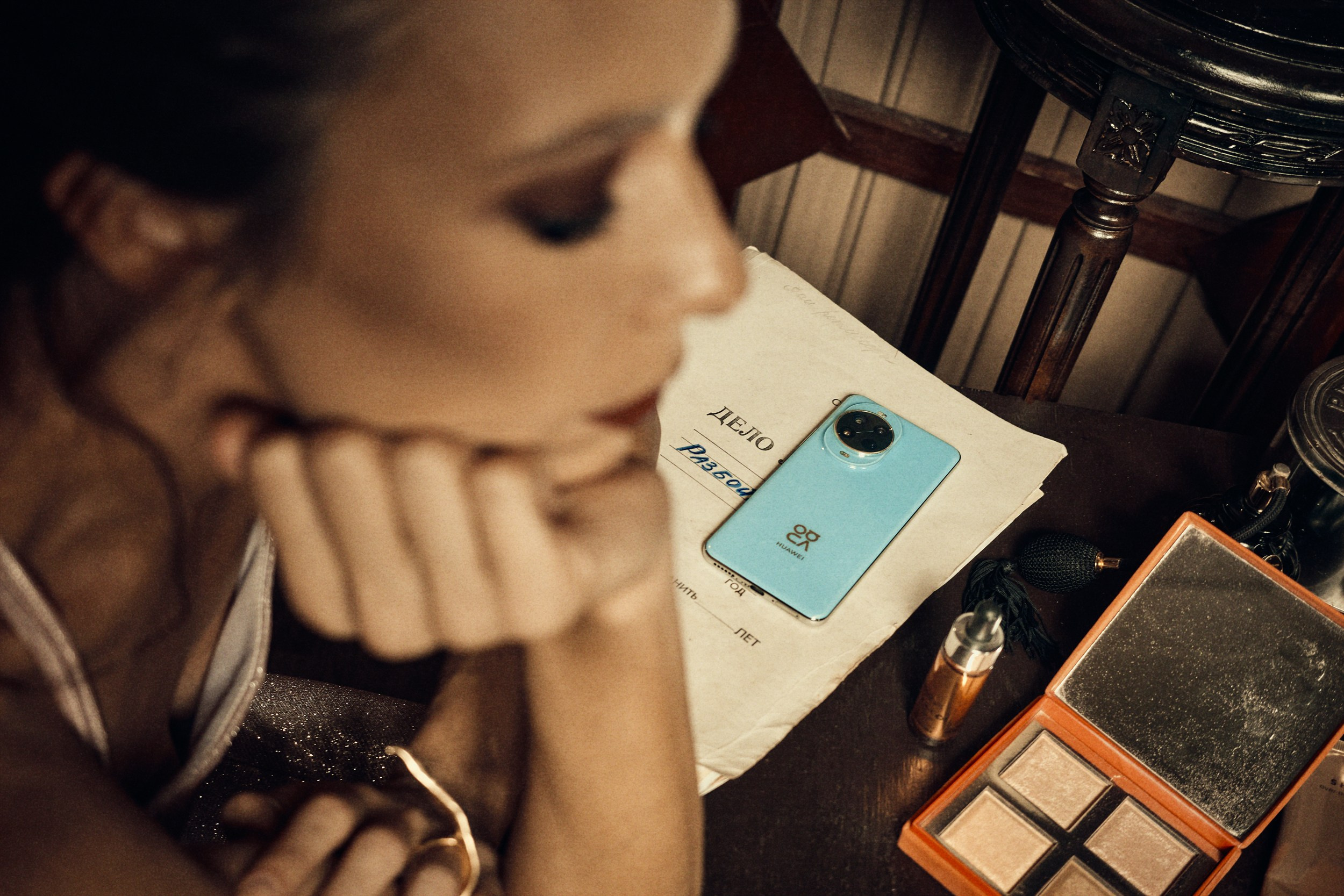 Anna Karmakova for Grazia Magazine x Huawei. Vasiliy Shvetsov