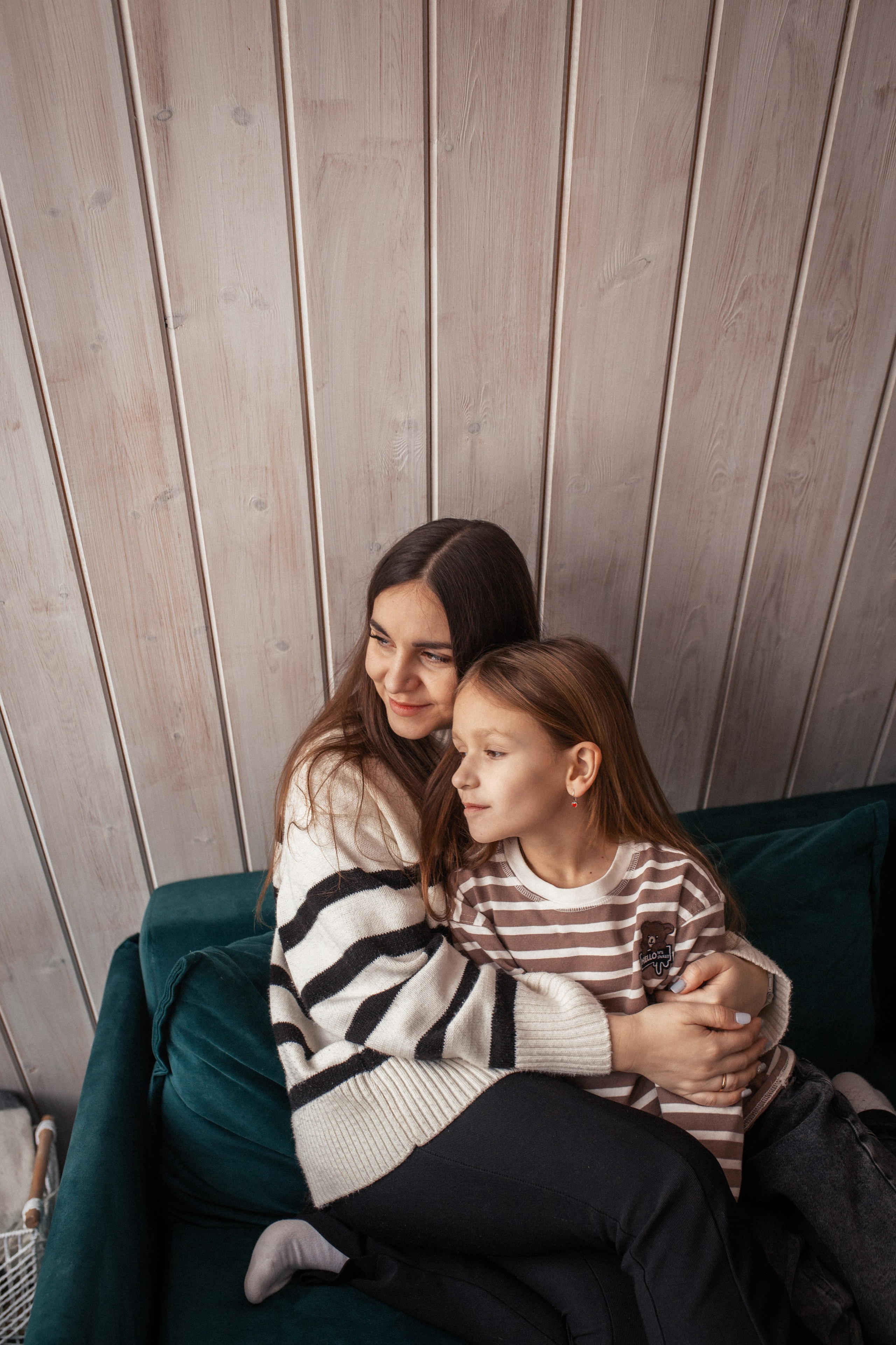 Мария с семьёй