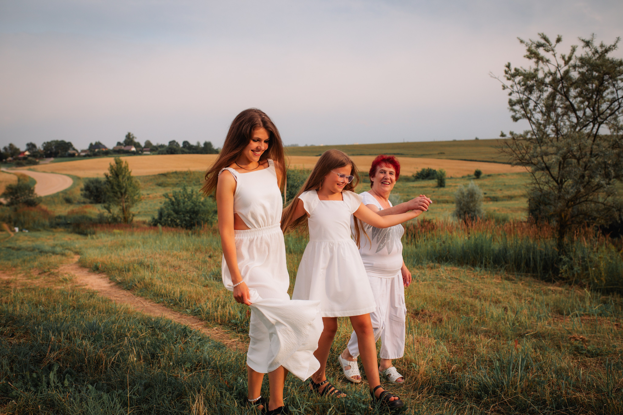 Катюша с семьёй