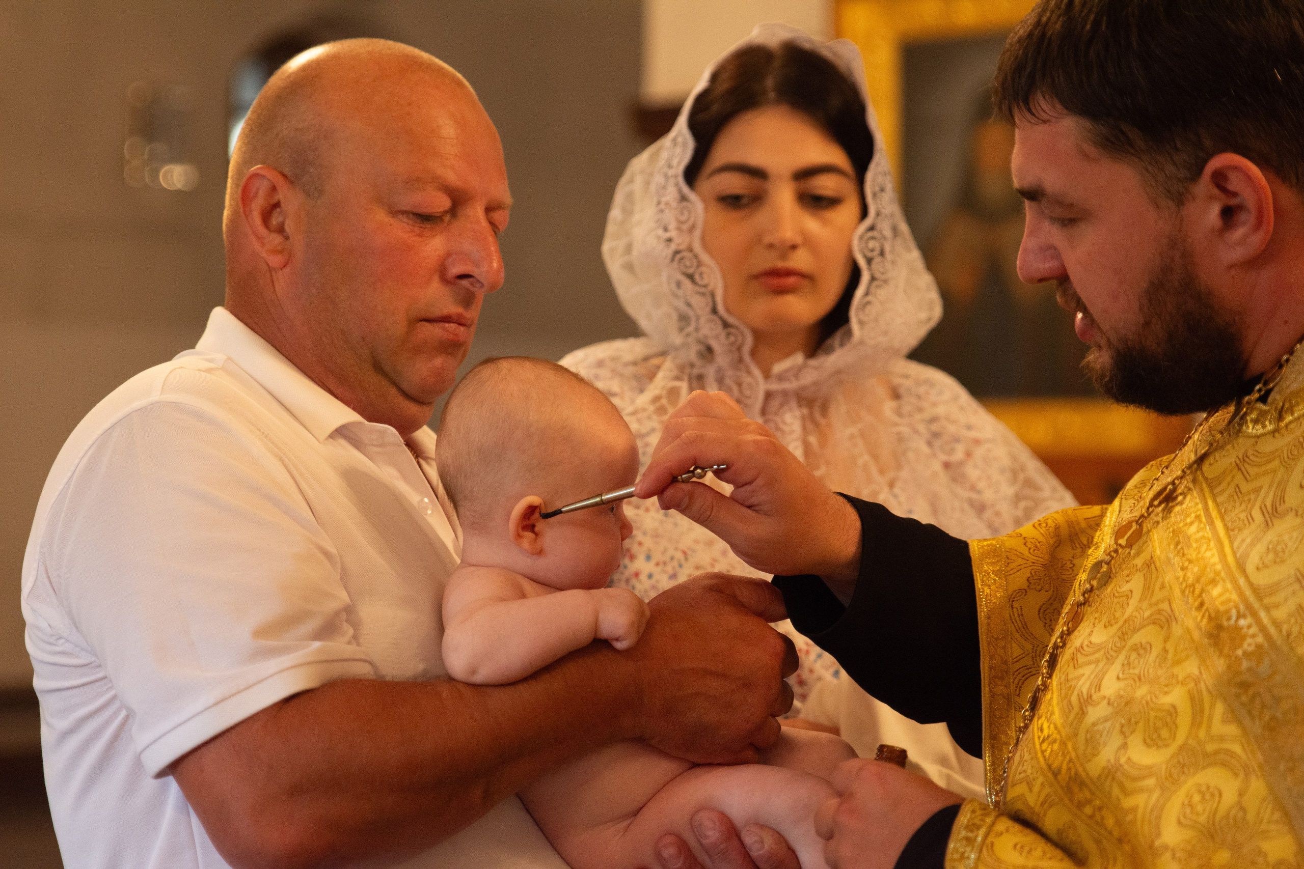 Таинство крещения. Фотограф в Белгороде Анастасия Богунова