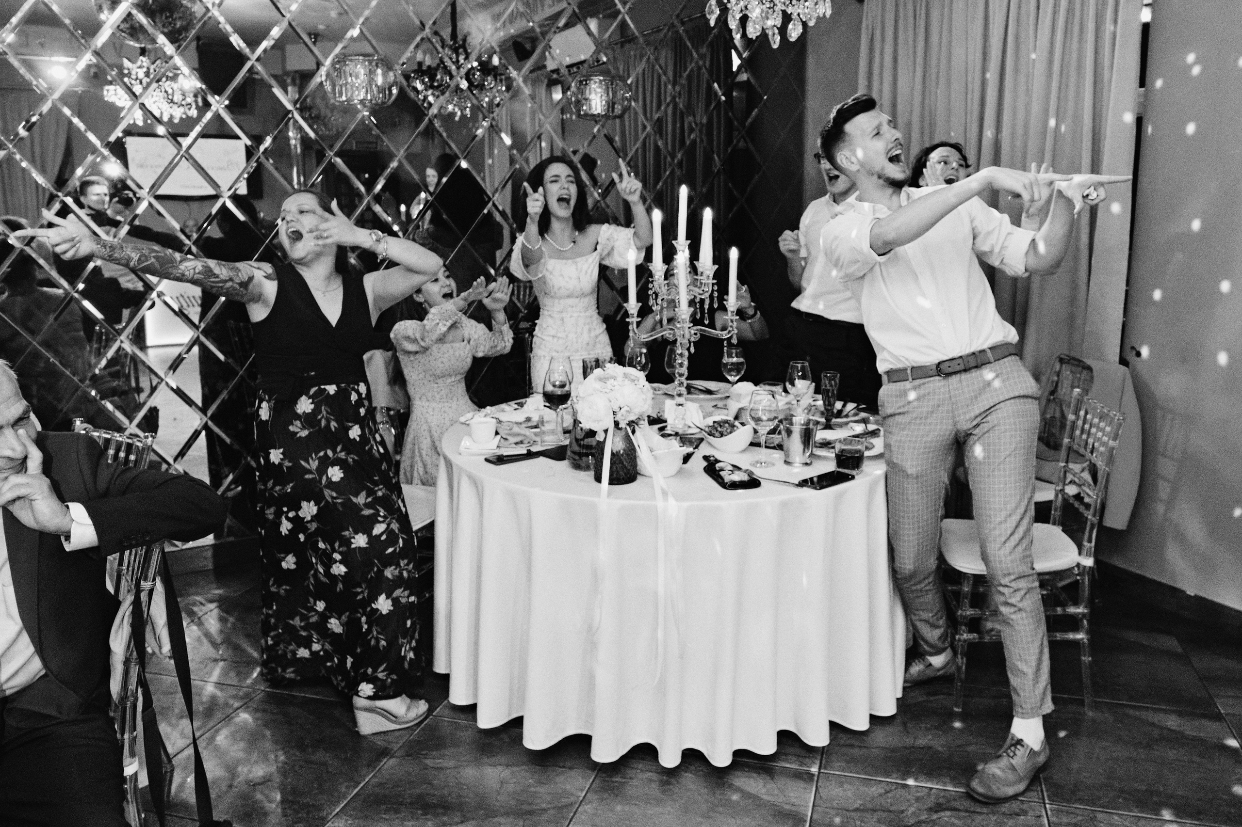 Съемка свадебного банкета в СПб