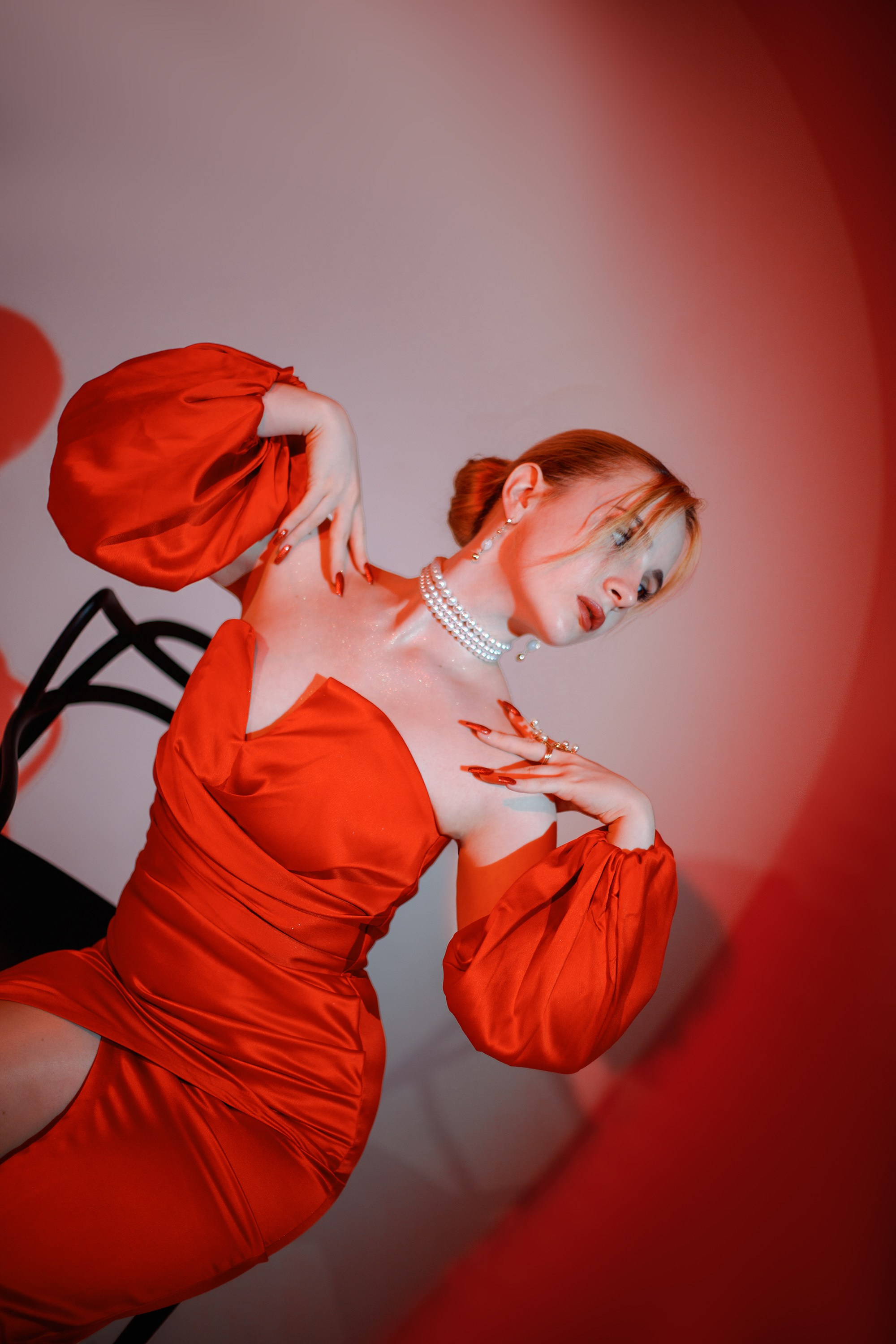 RED DRESS. Polaroud love