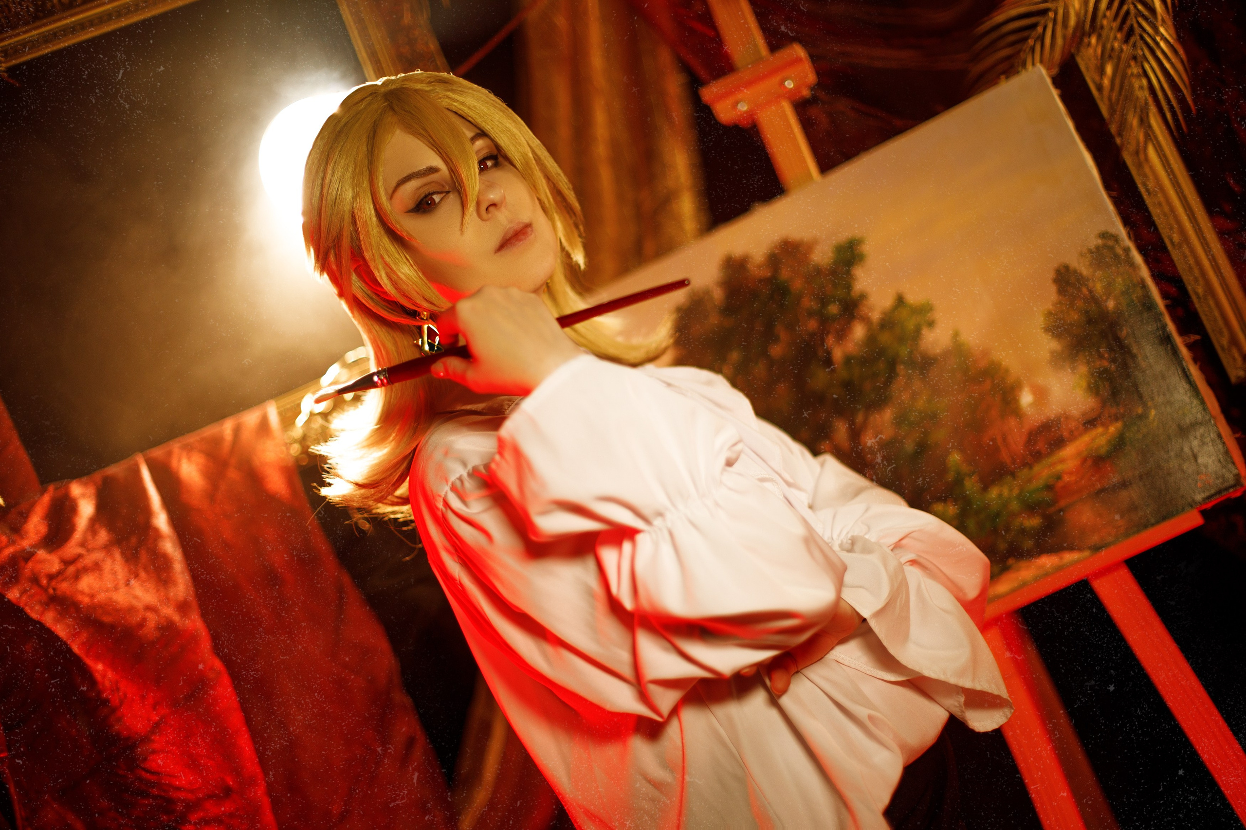 GENSHIN IMPACT: Kaveh [Paint au]. Polaroud love