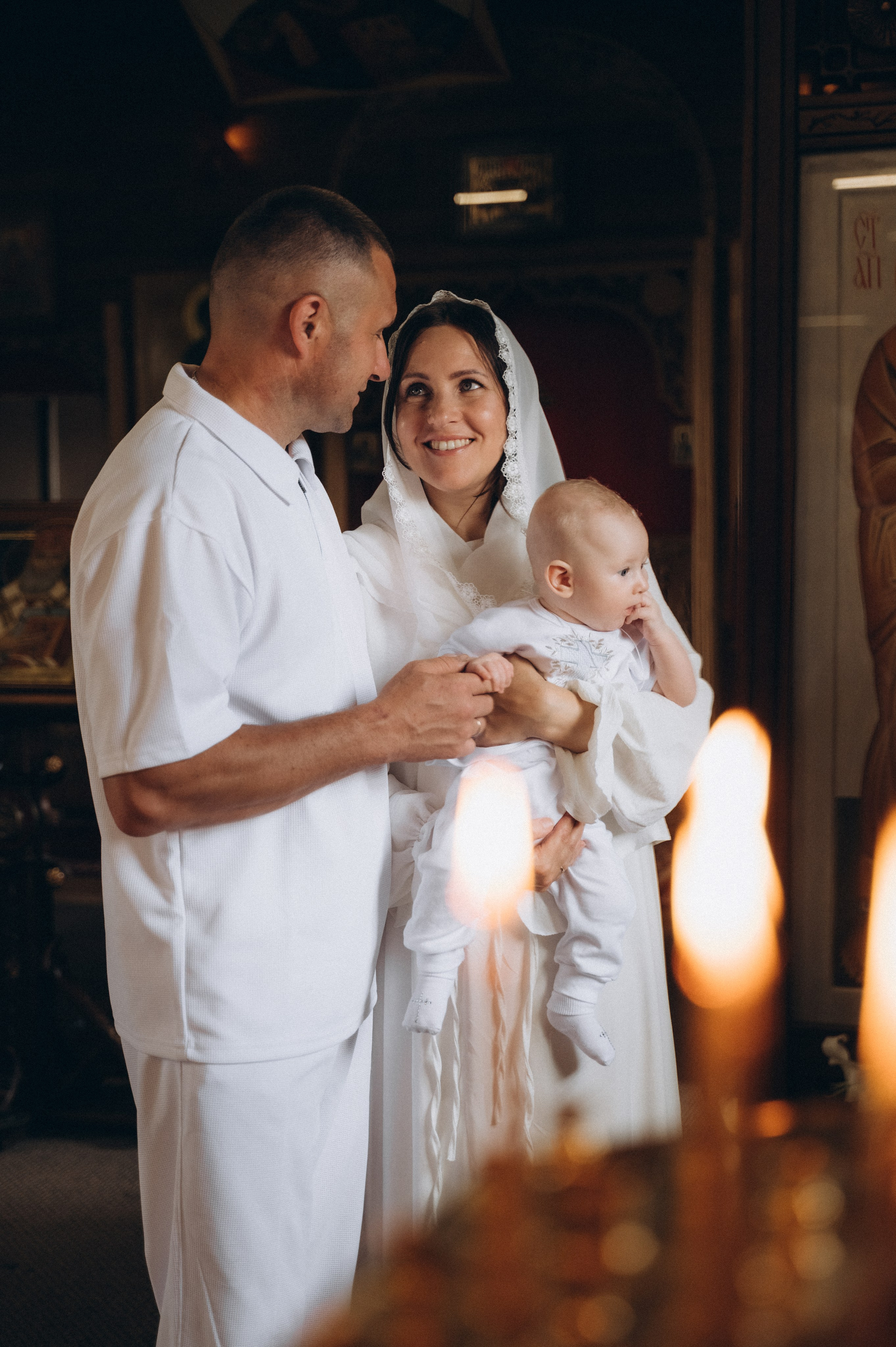 Крещение Марка (ХРАМ СВЯТИТЕЛЯ НИКОЛАЯ ЯПОНСКОГО). Семейный фотограф в Минске Дарья Дреко