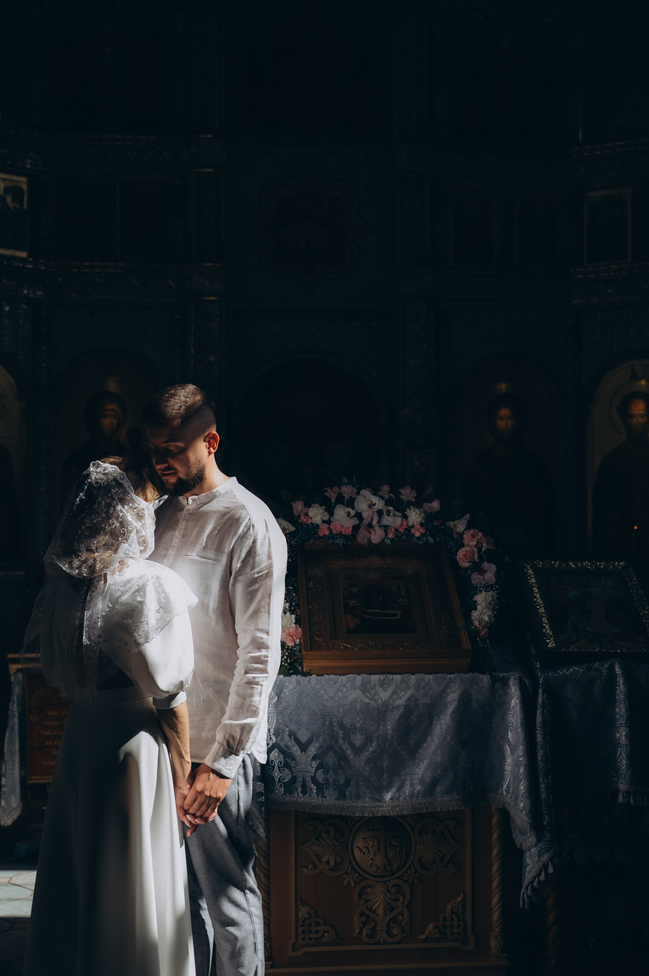 Венчание Сергей и Юлия (Дом милосердия). Семейный фотограф в Минске Дарья Дреко