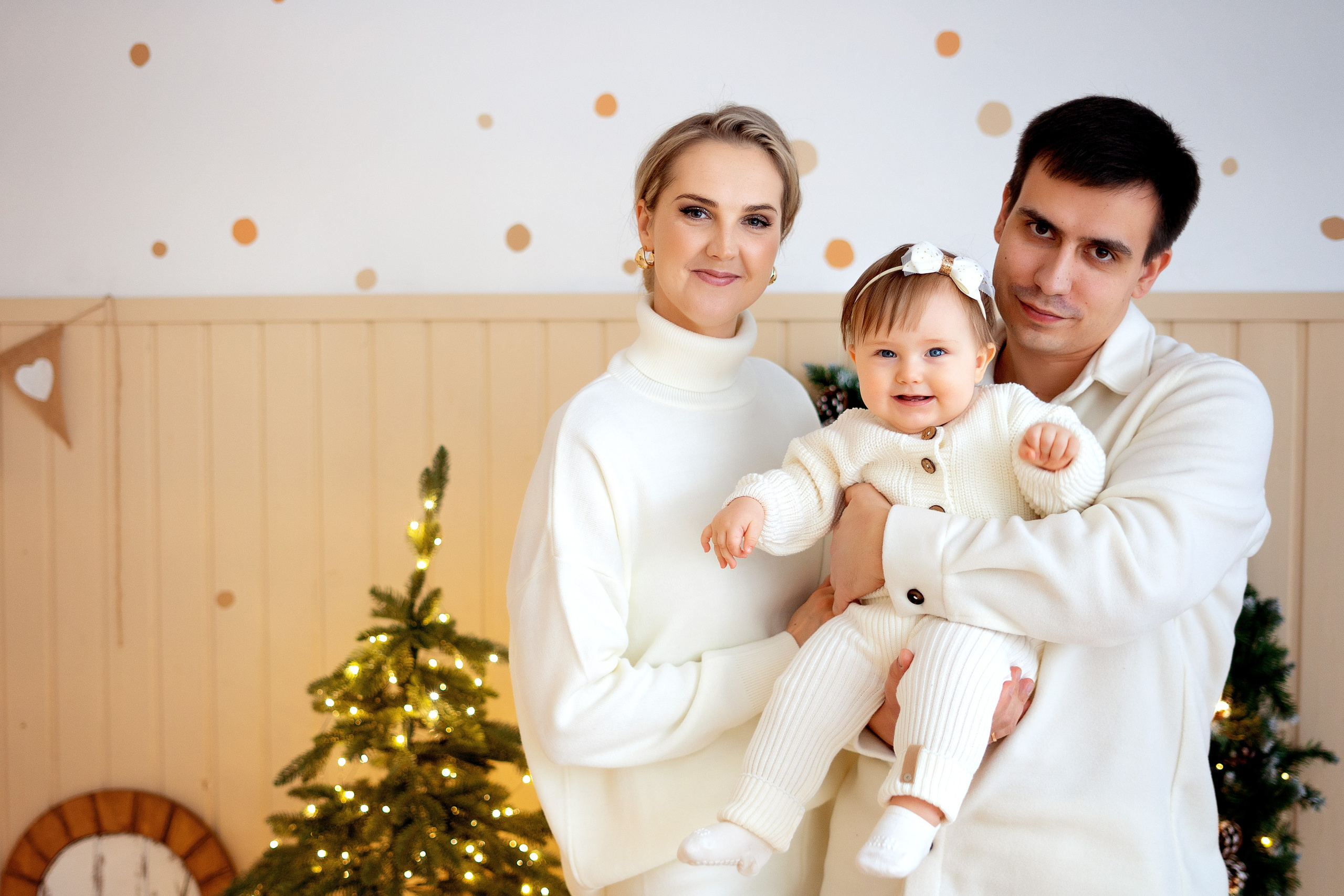 Семейная фотосессия в студии «Панда» (Коммунарка). Семейный и детский фотограф в Москве Екатерина Офицерова