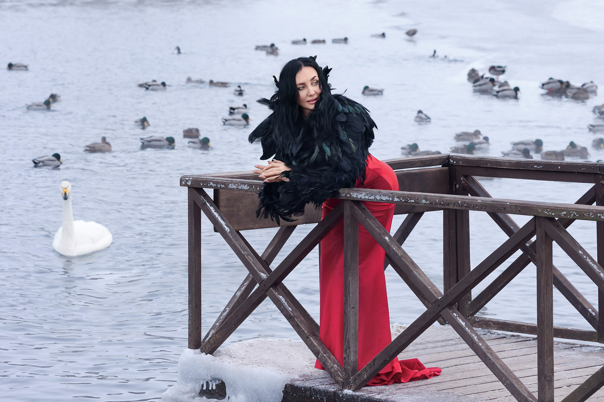 Лебединое озеро. Сказочный фотограф фотопроекты фототуры в Новосибирске и на Алтае