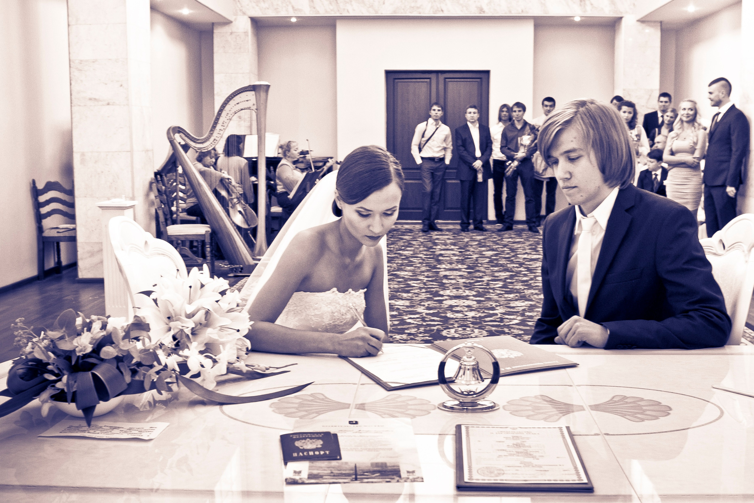 Свадьба Юрий и Юлия Загс. Skazka.wfolio.pro