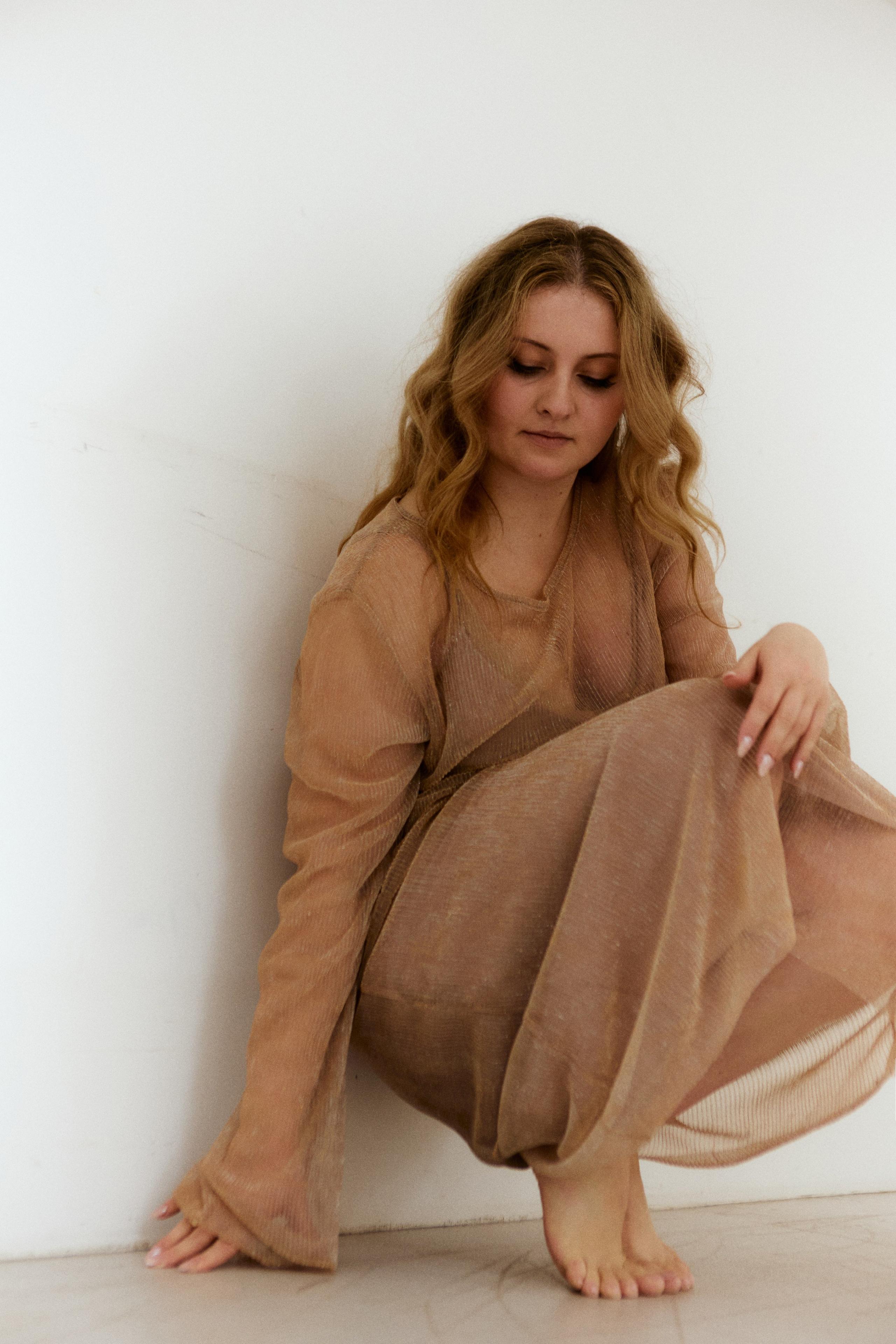 Портретный фотограф Калагина Светлана в Москве. Женская фотосессия в студии