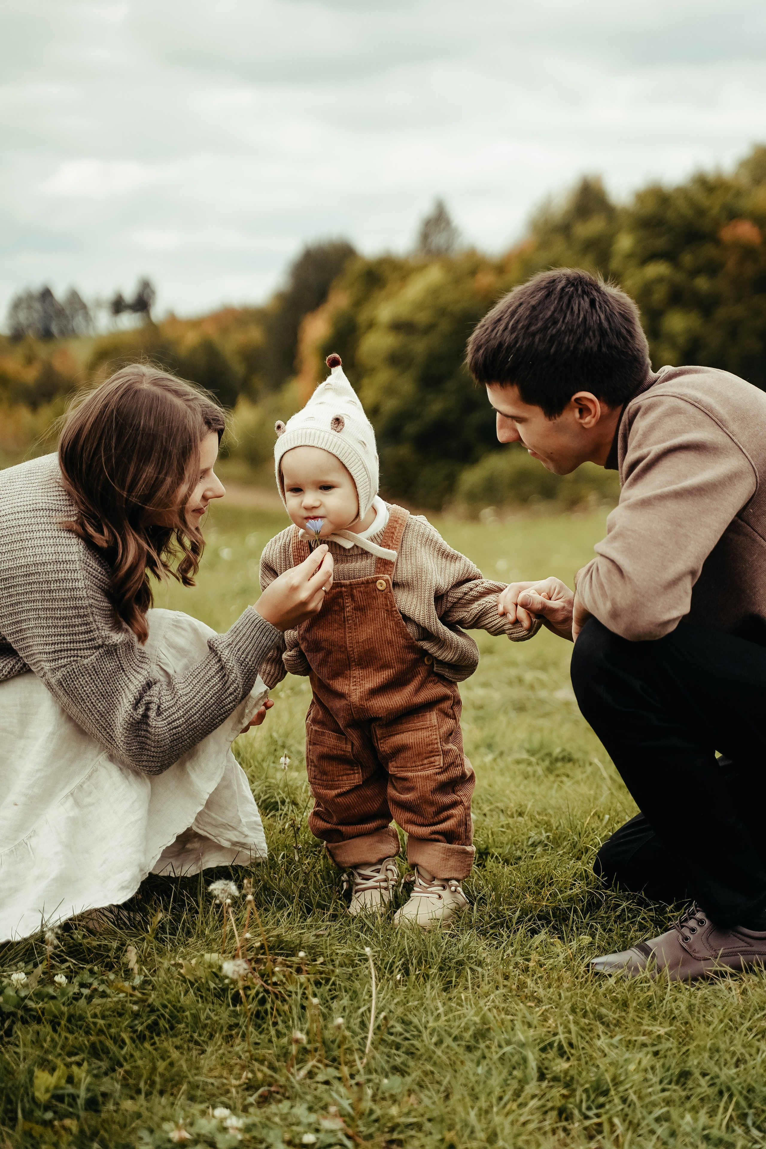 Семейная фотосъемка в поле. Бирск