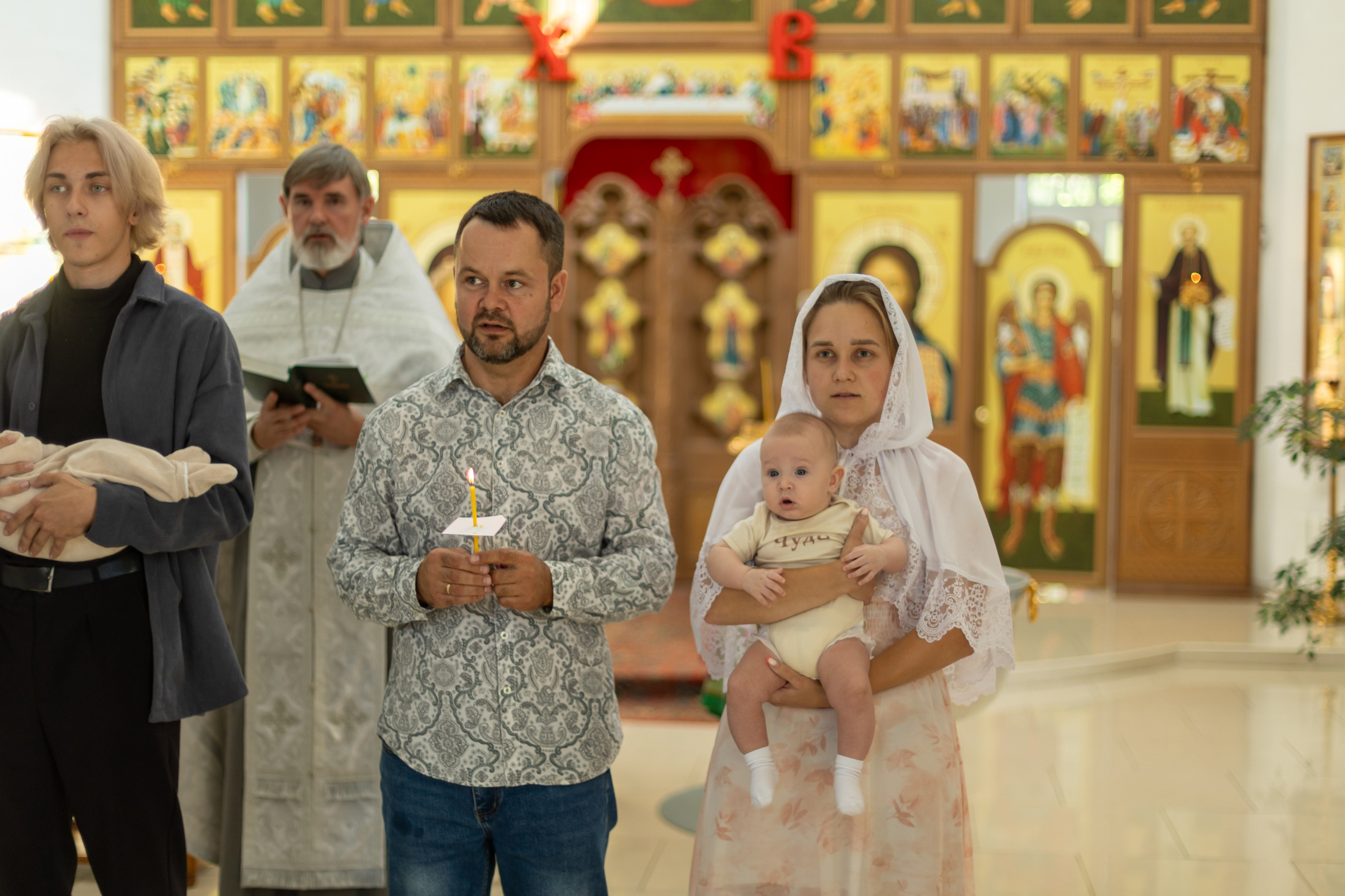 Крещение Артёма (все фото с таинсвта крещения). Фотограф новорожденных. Детский и семейный фотограф Марьяна Юдина
