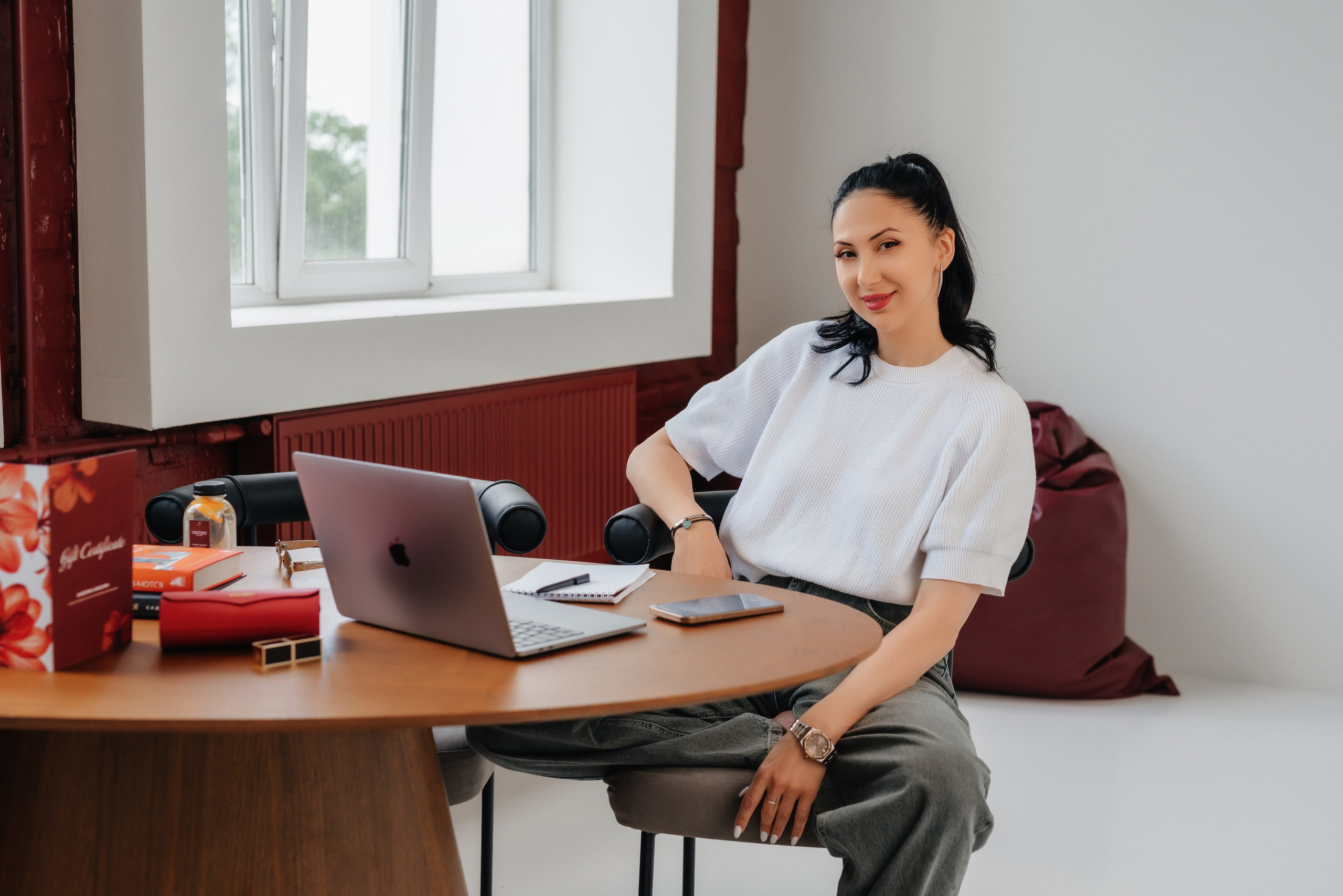 Контент фотосессия. Бизнес портрет. Мария Прищеп. Профессиональный фотограф в Краснодаре