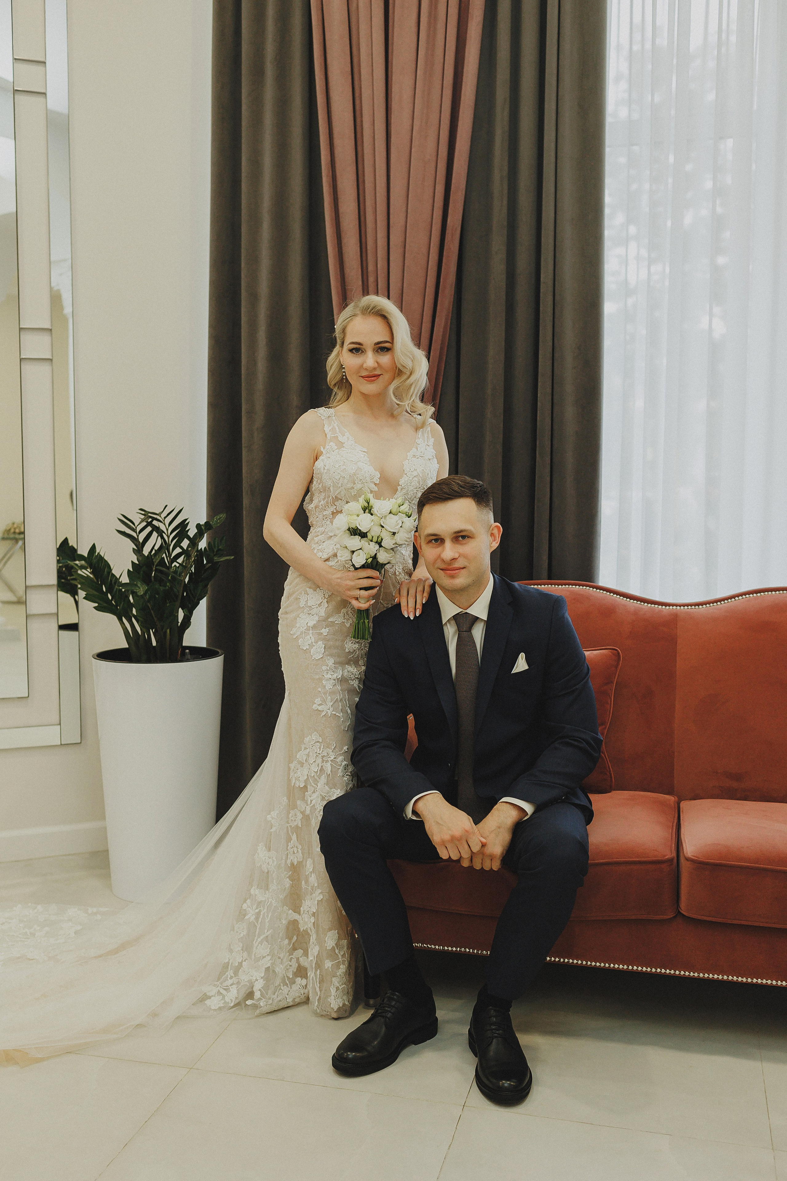 Свадебная фотосессия в Таганском ЗАГСе и Кусково. Фотограф в Москве и Люберцах Анна Ушакова