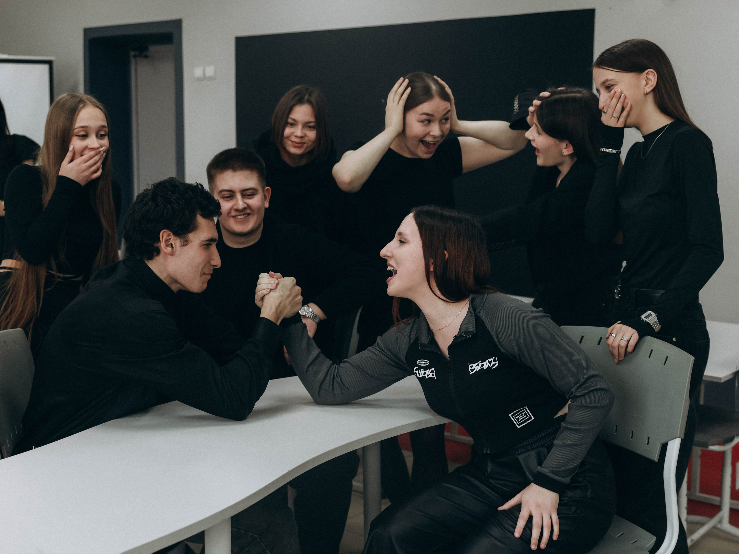 Школьники. Мультифотограф Динара Ахмедзянова