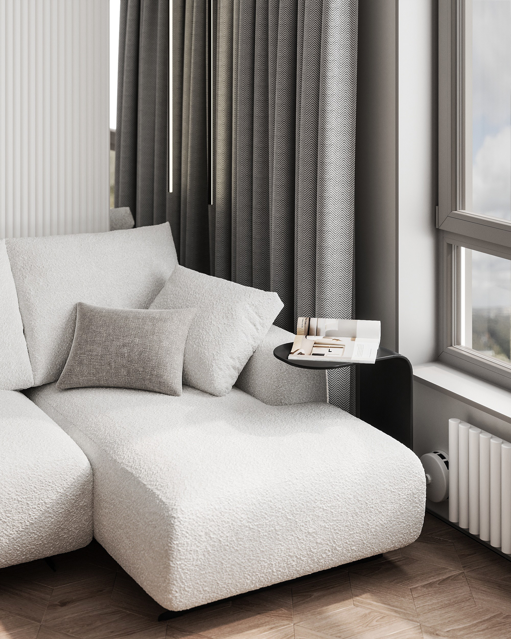 ЖК Крондштатский | 40.5 m² | 2025. 3D Визуализатор Великородная Виктория