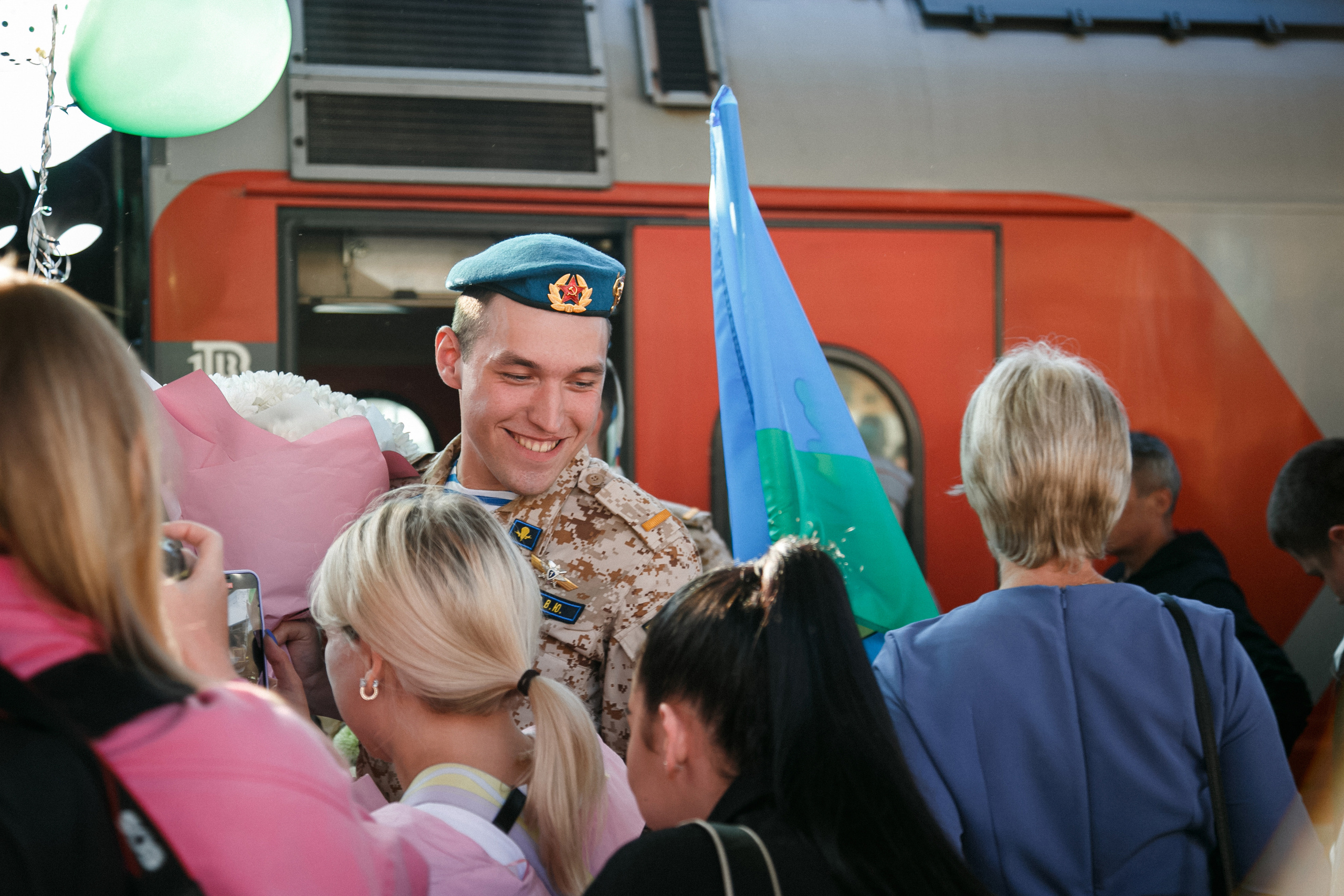 Демобилизация. Фотограф Иван Гуляев