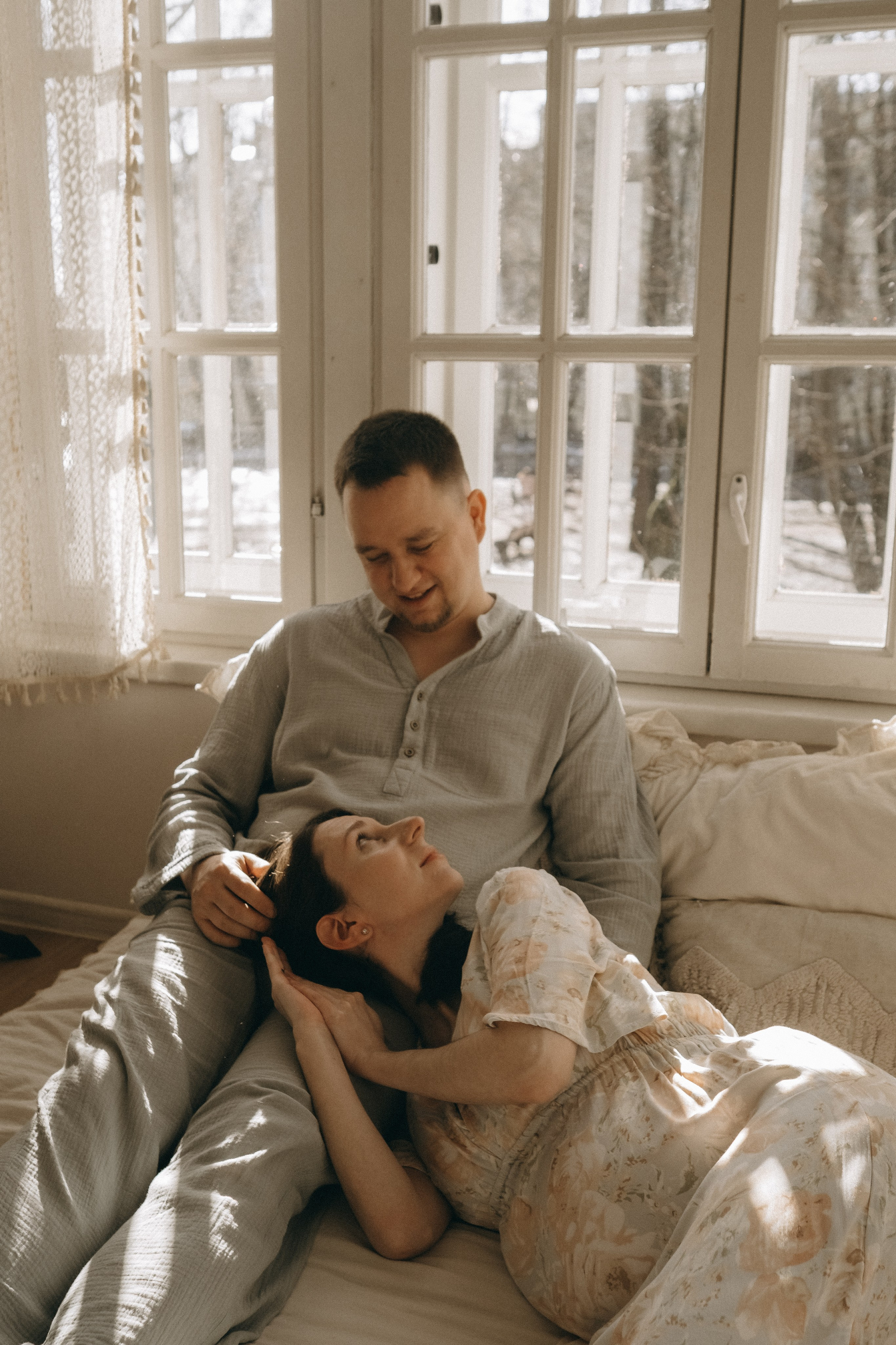 Соня и Герман в ожидании малыша. Семейный фотограф в Санкт-Петербурге Дарья Косянчук