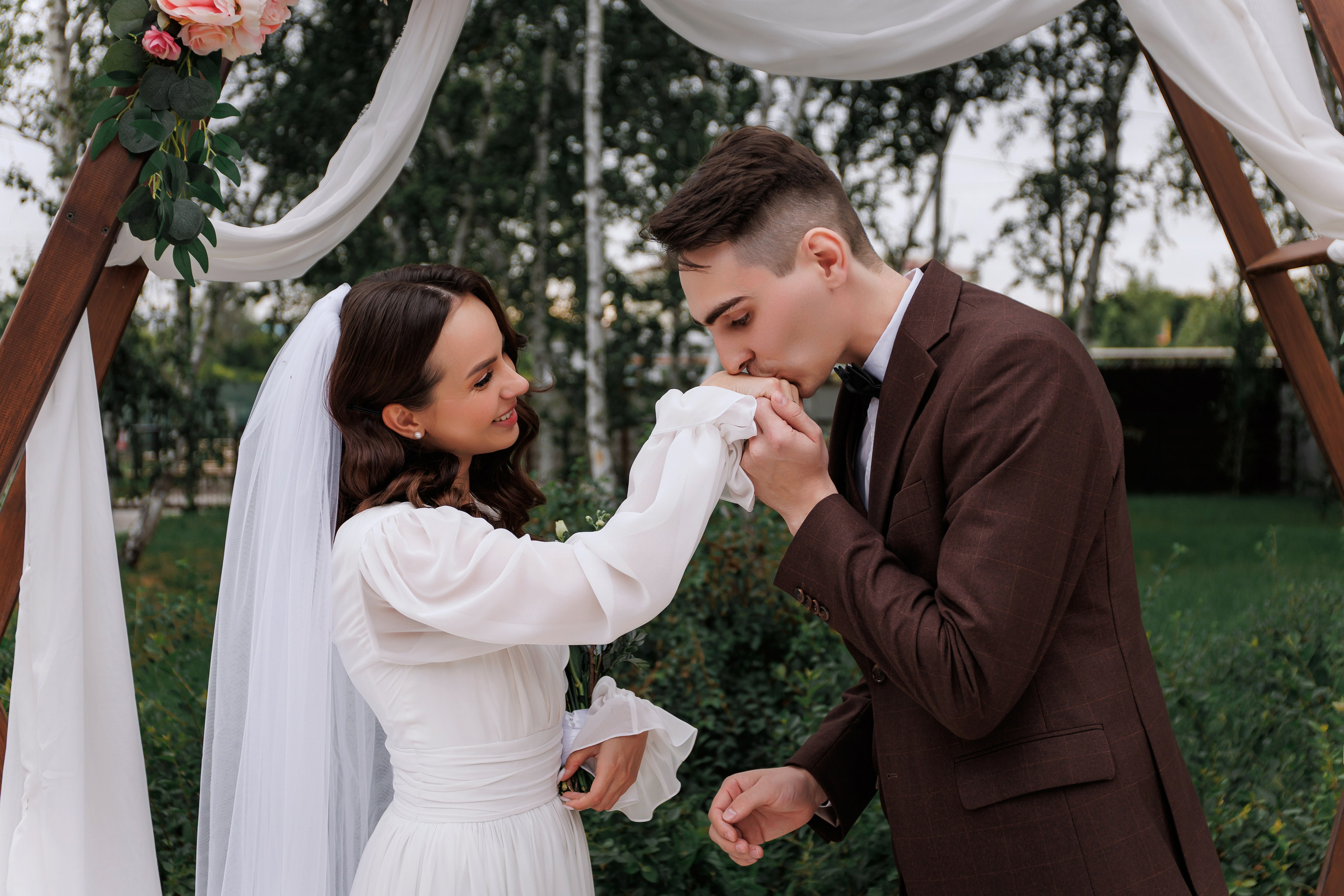 Екатерина и Денис. Свадебный фотограф в Омске Яна Савина