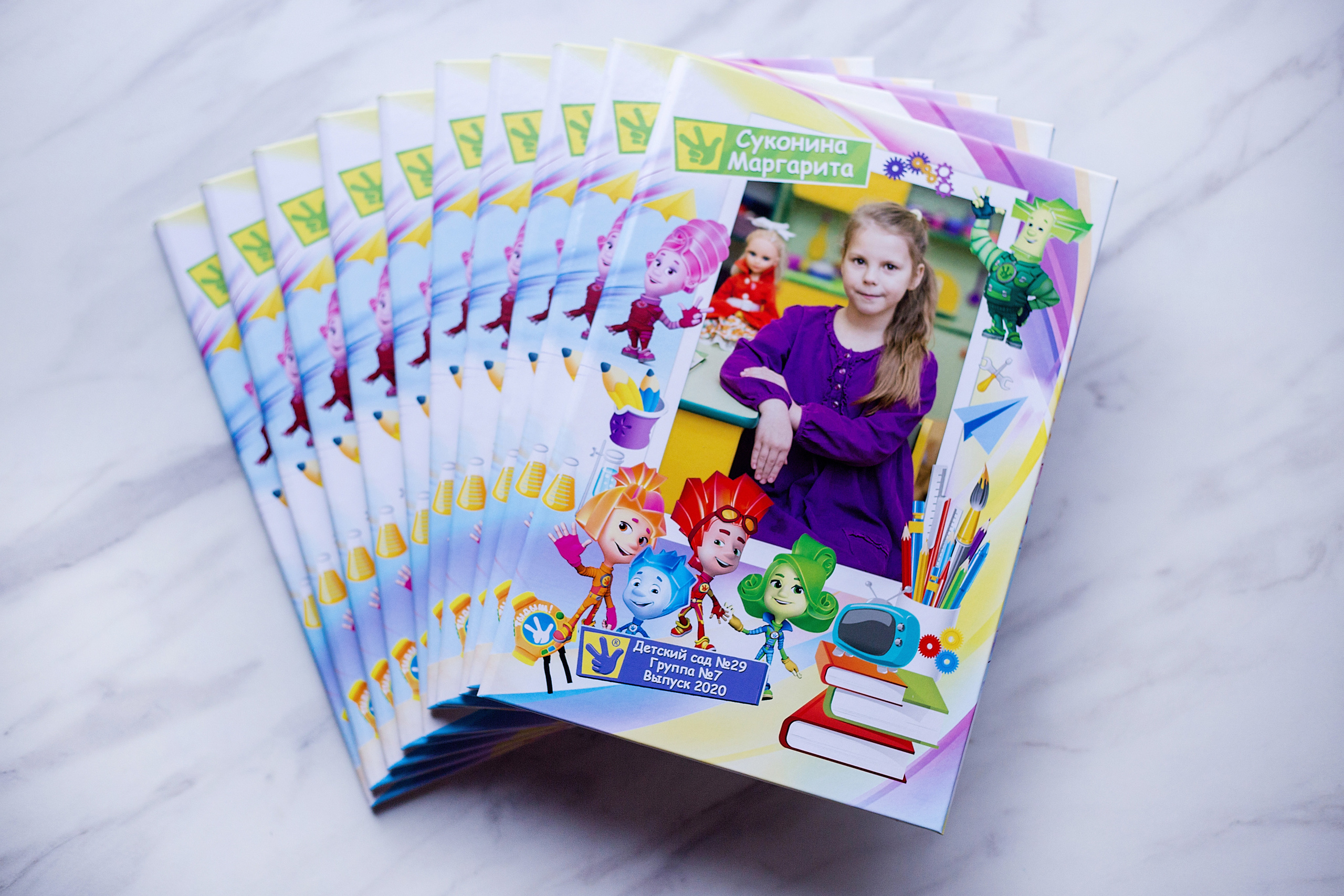 Выпускные альбомы для детских садов. Семейный фотограф Ярославль Екатерина Охлопкова