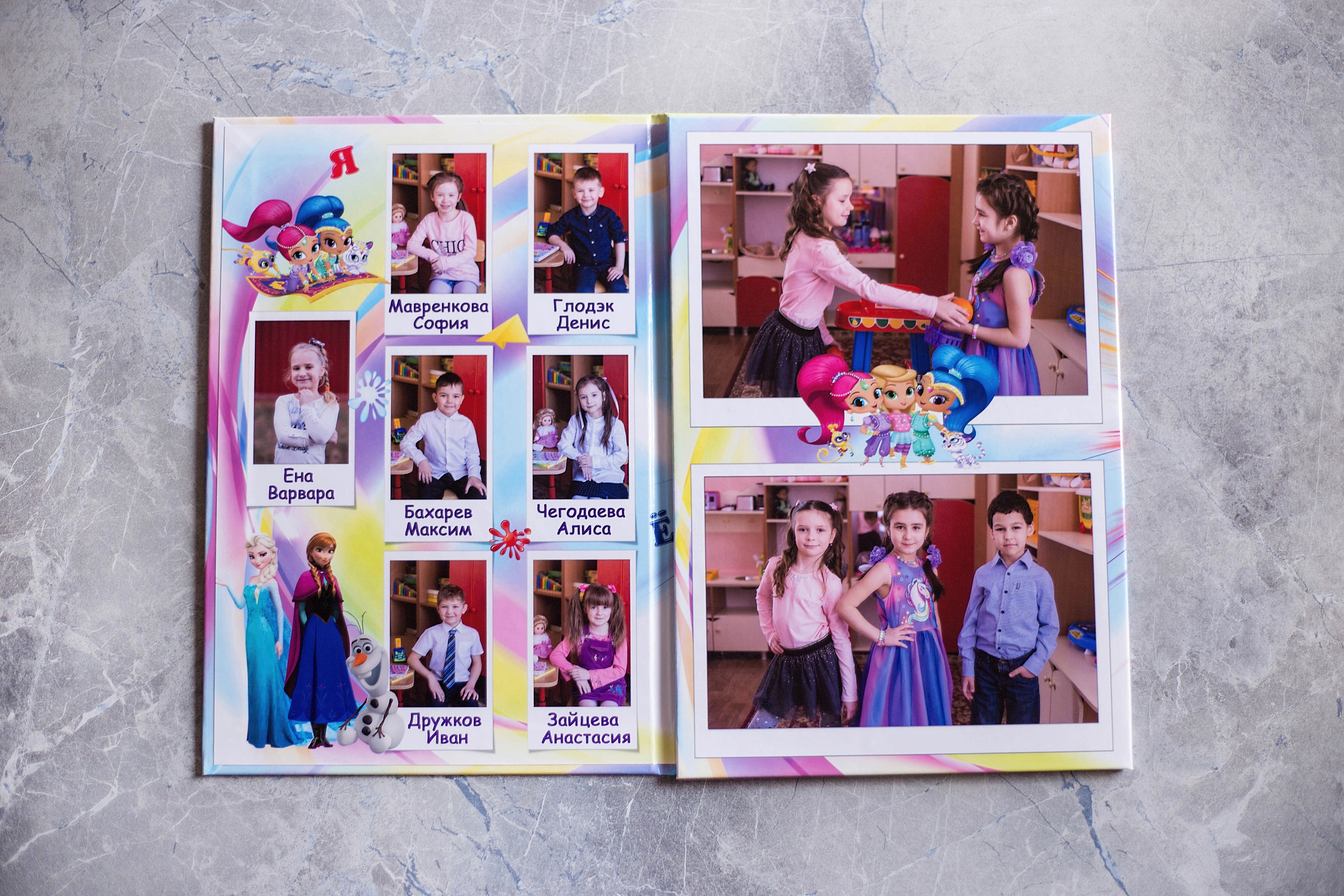 Выпускные альбомы для детских садов. Семейный фотограф Ярославль Екатерина Охлопкова