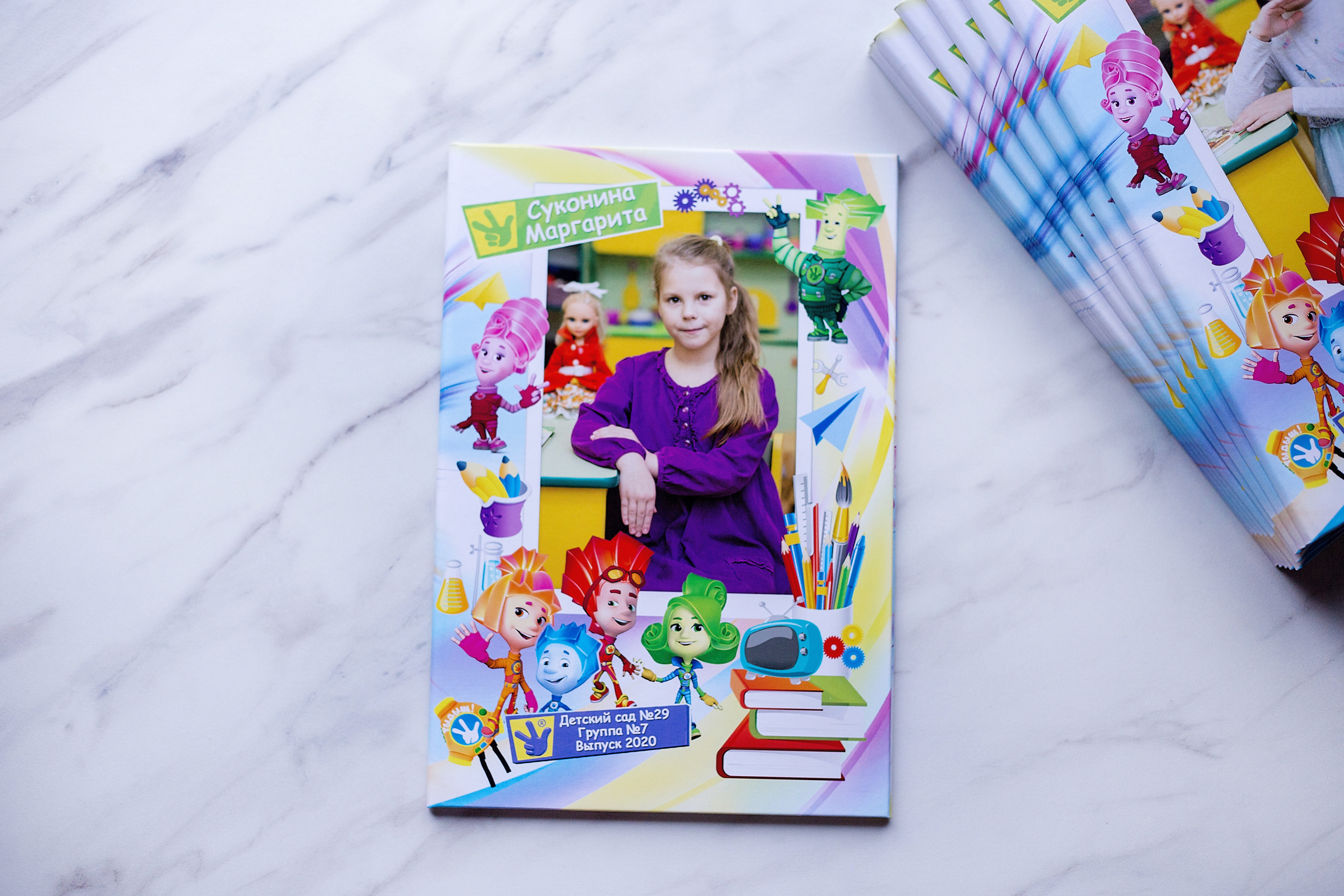 Выпускные альбомы для детских садов. Семейный фотограф Ярославль Екатерина Охлопкова